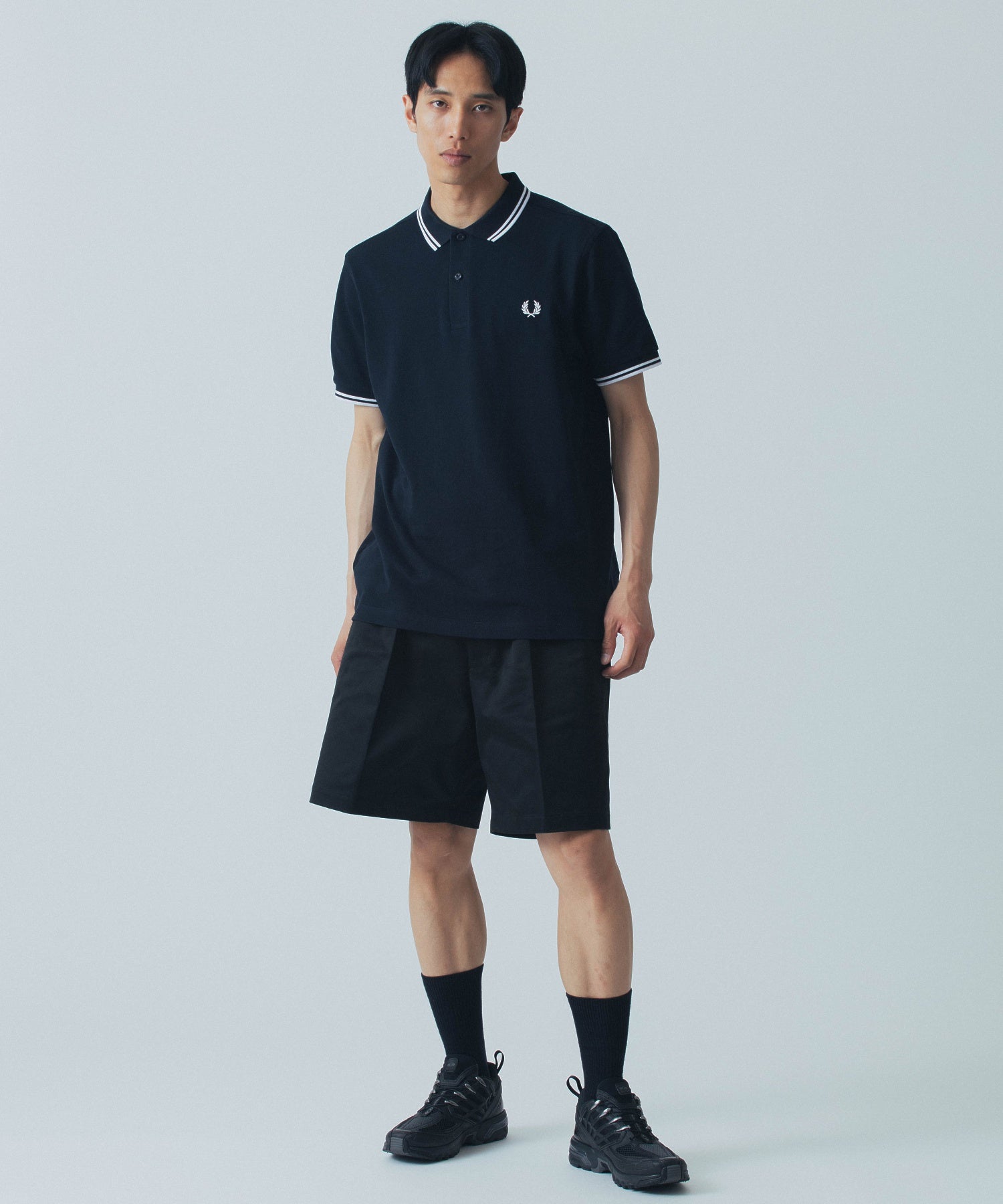 FRED PERRY/フレッドペリー/TWIN TIPPED FRED PERRY SHIRT/M3600