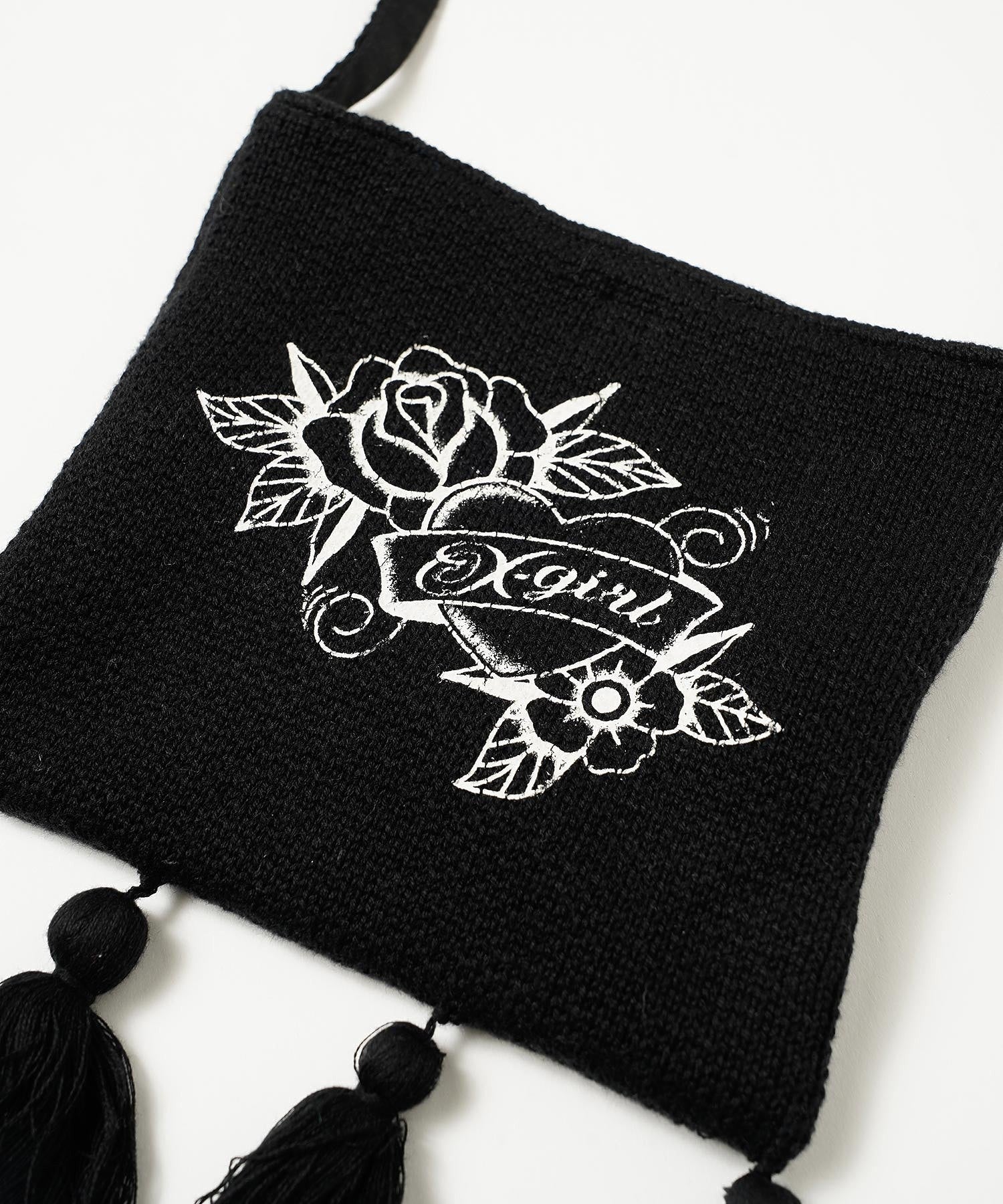 TATOO KNIT POCHETTE X-girl