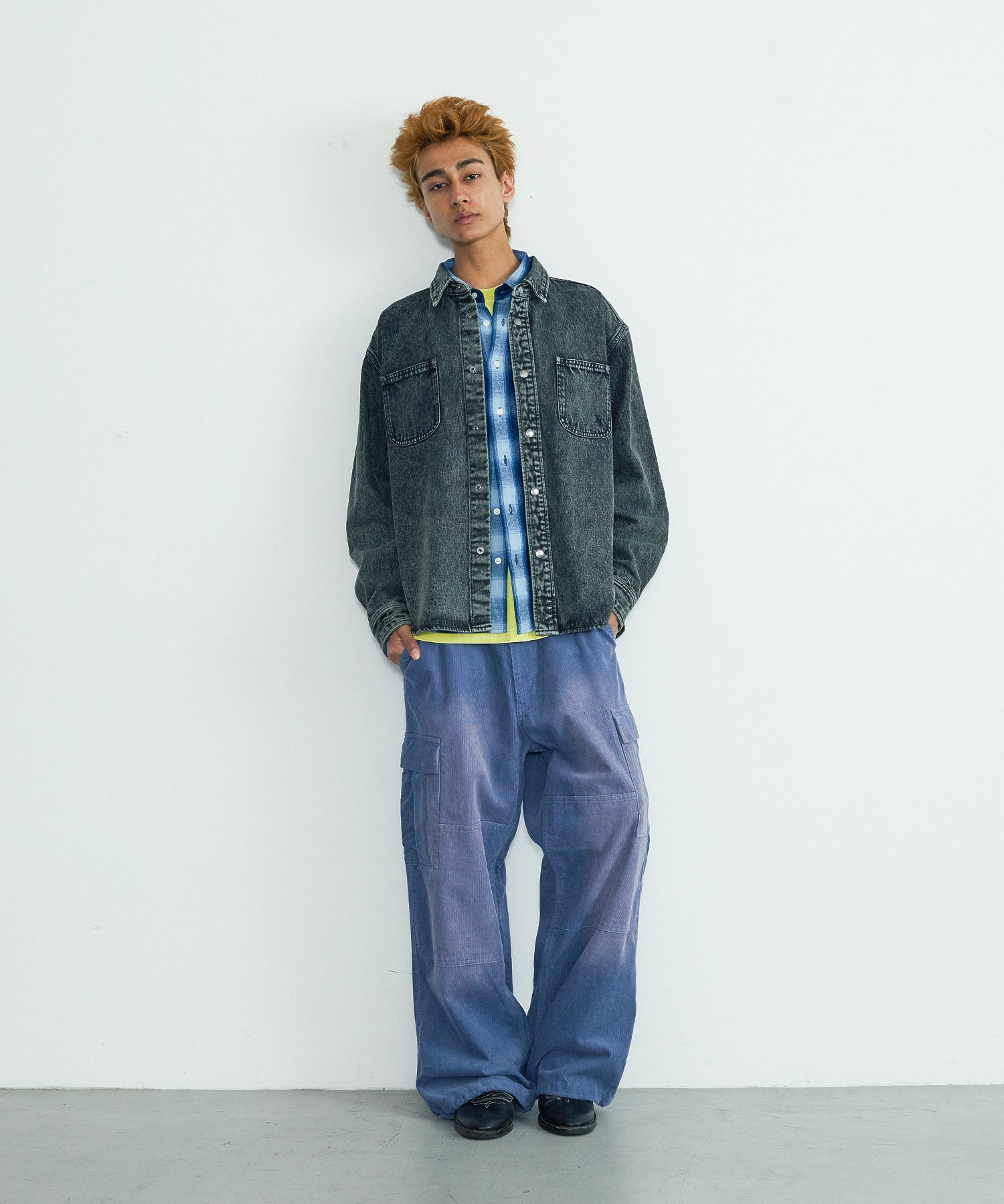 OVERDYED DENIM SHIRT