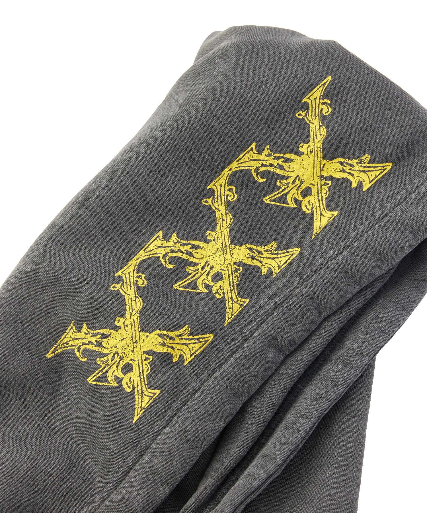 FADED MIX LOGO SWEAT HOODIE