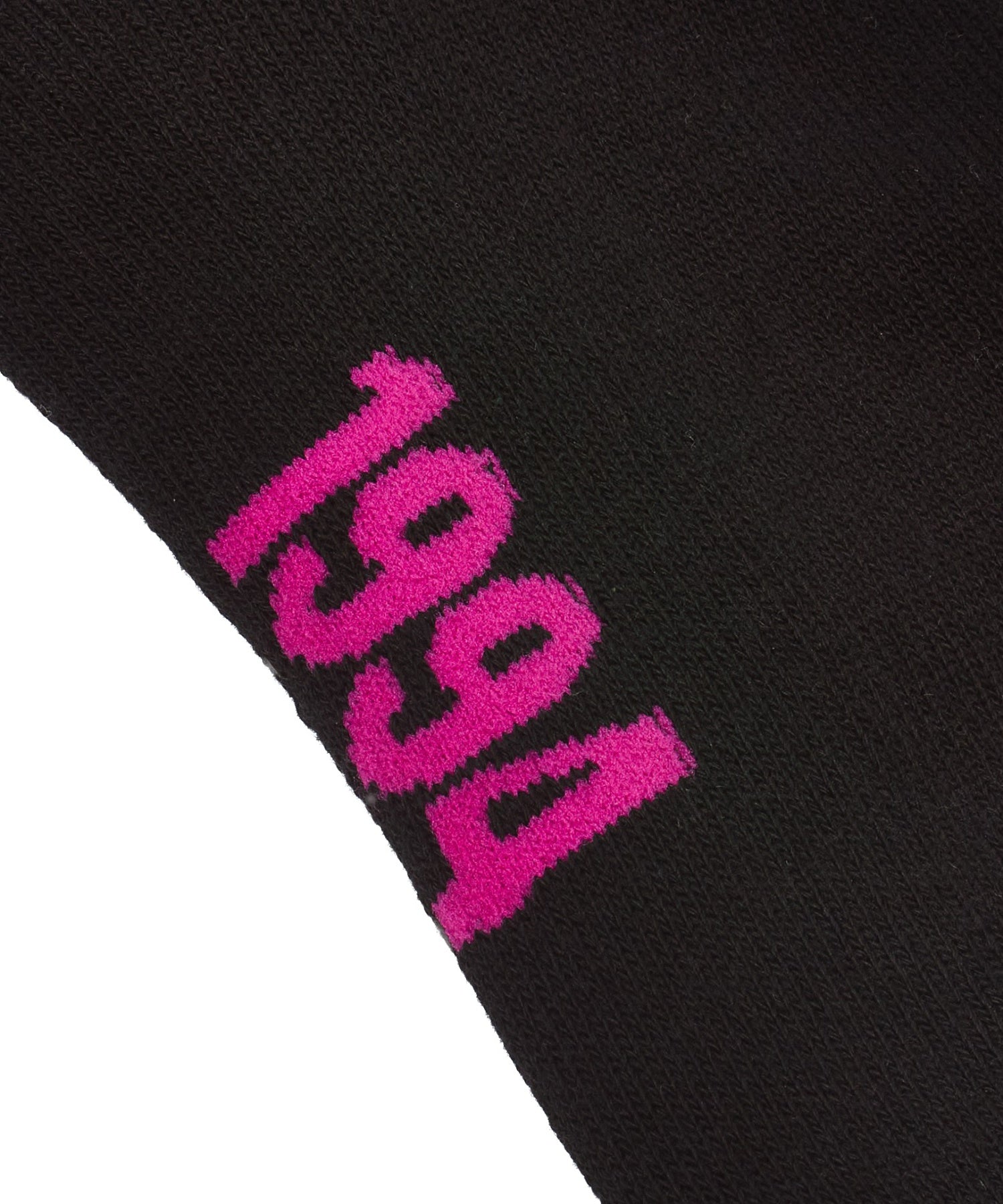 HEAVY BLOCK LOGO RIBBED SOCKS