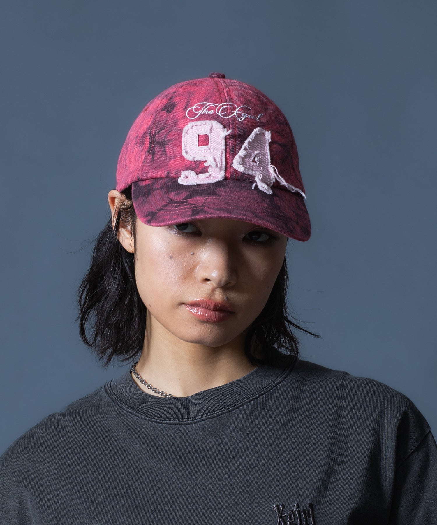 FADED NUMBER LOGO 6PANEL CAP