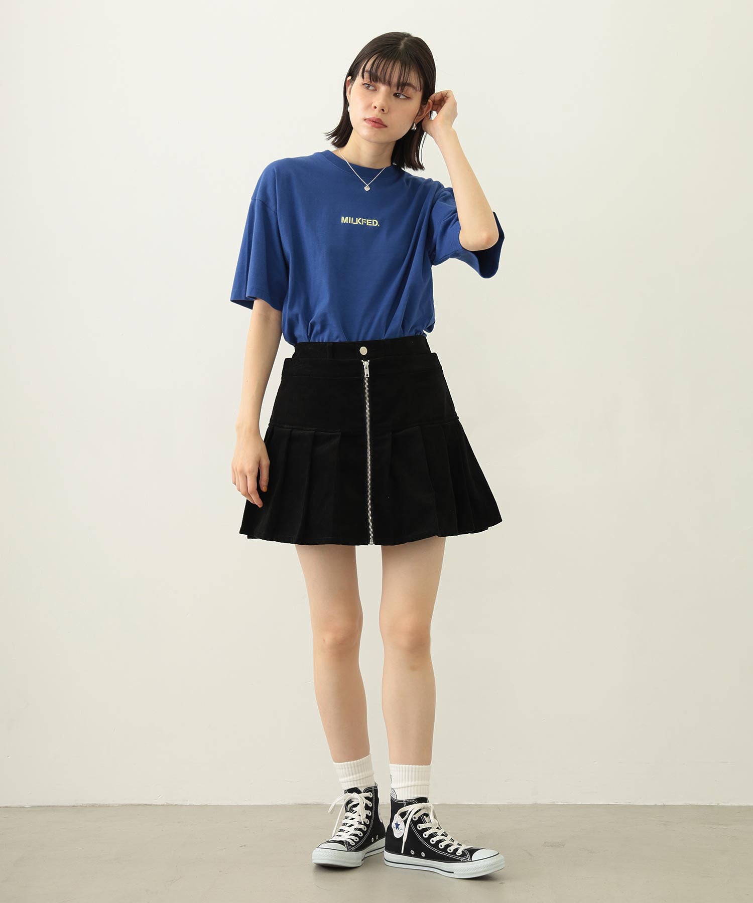 LAYERED CULOTTE SKIRT