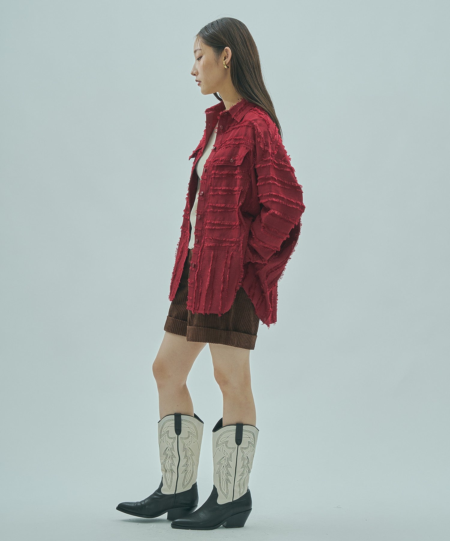 model:163cm 着用サイズ:S