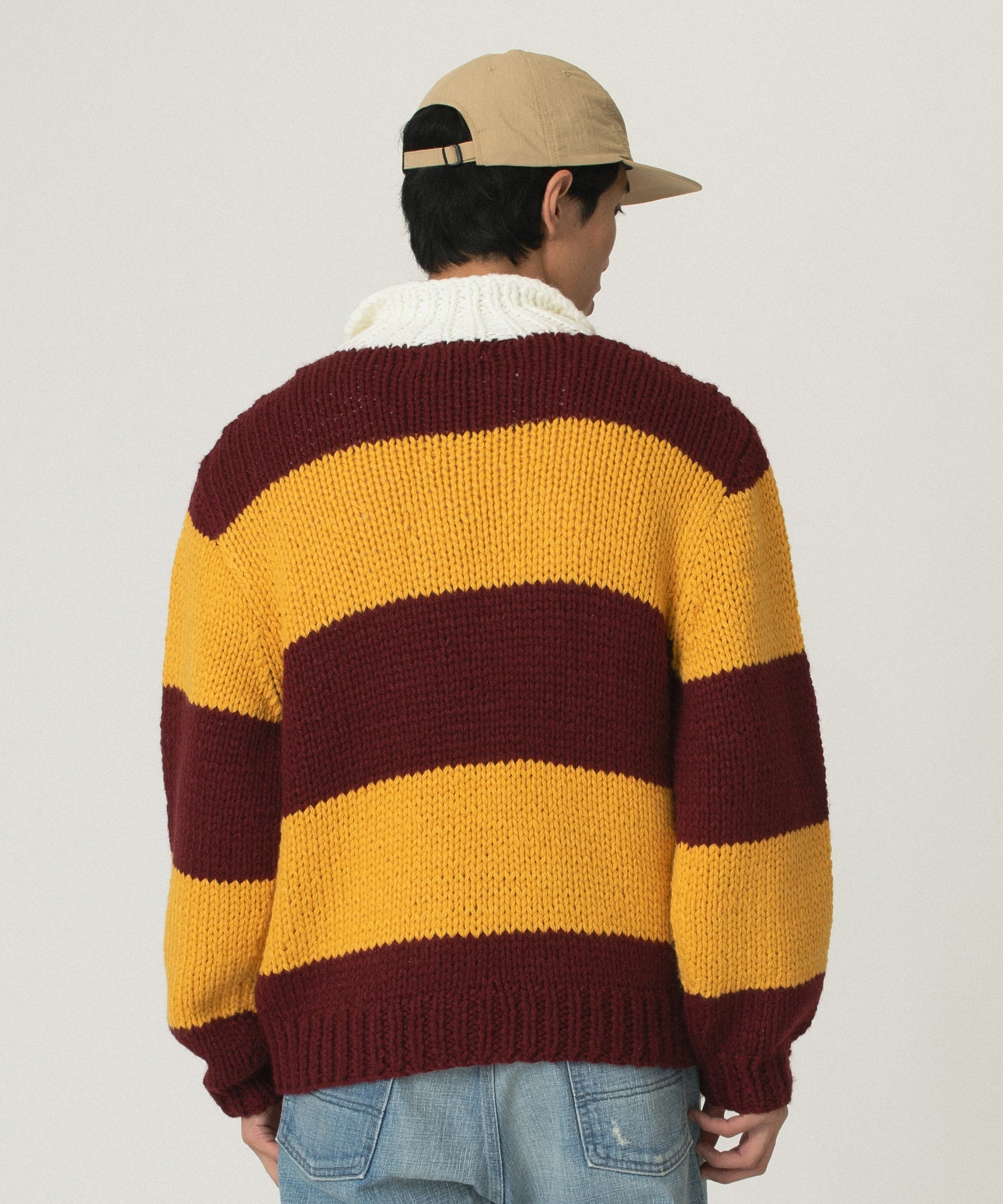 RICE NINE TEN/ライスナインテン/HAND KNITTING RUGBY SHIRT HKN-RUG
