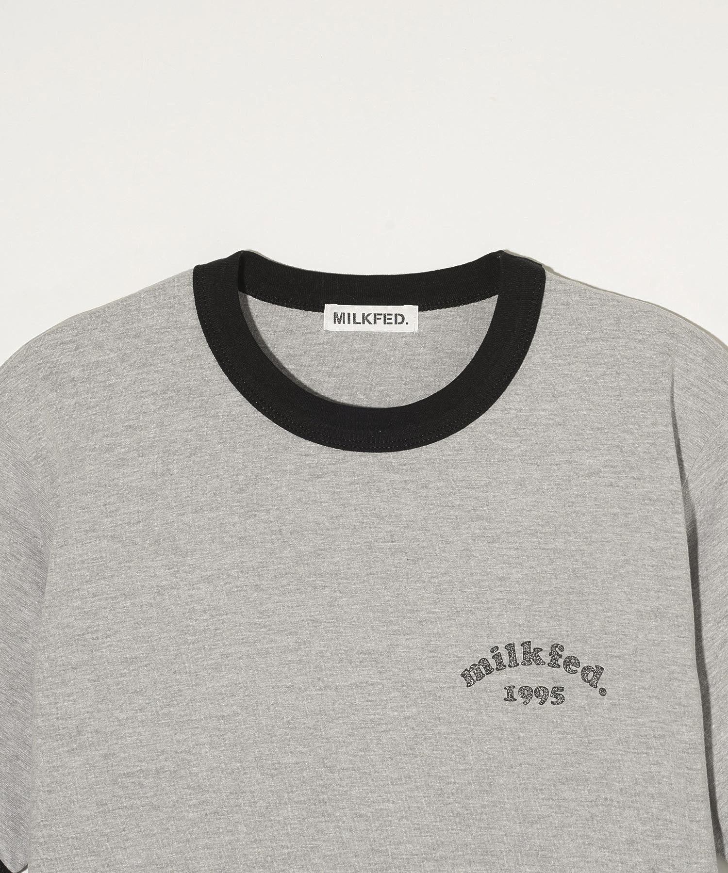 MILKFED. x PEANUTS RINGER S/S TEE