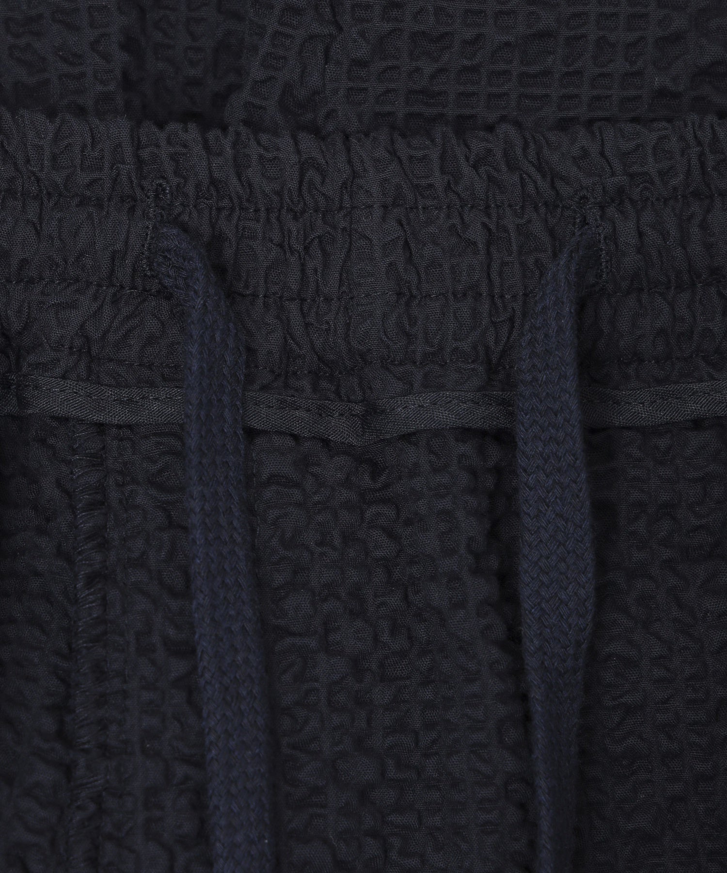 WAX LONDON/ワックスロンドン/TYNE TROUSER  JUMBO SEERSUCKER DKN