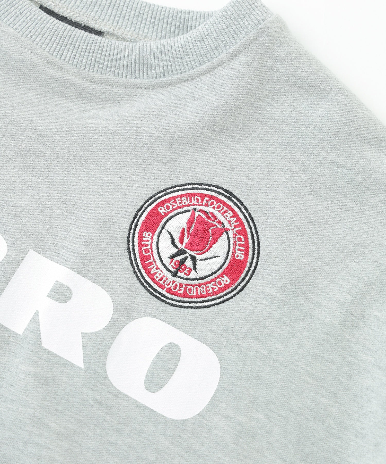 UMBRO×ROSE BUD/CROPPED SWEAT SHIRT PULLOVER