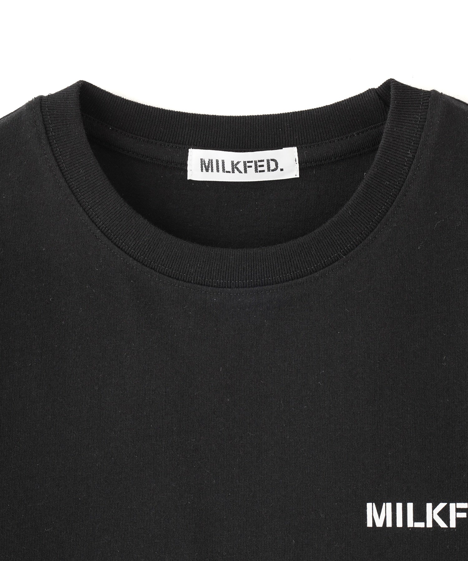 STENCIL LOGO AND BAR WIDE S/S TEE