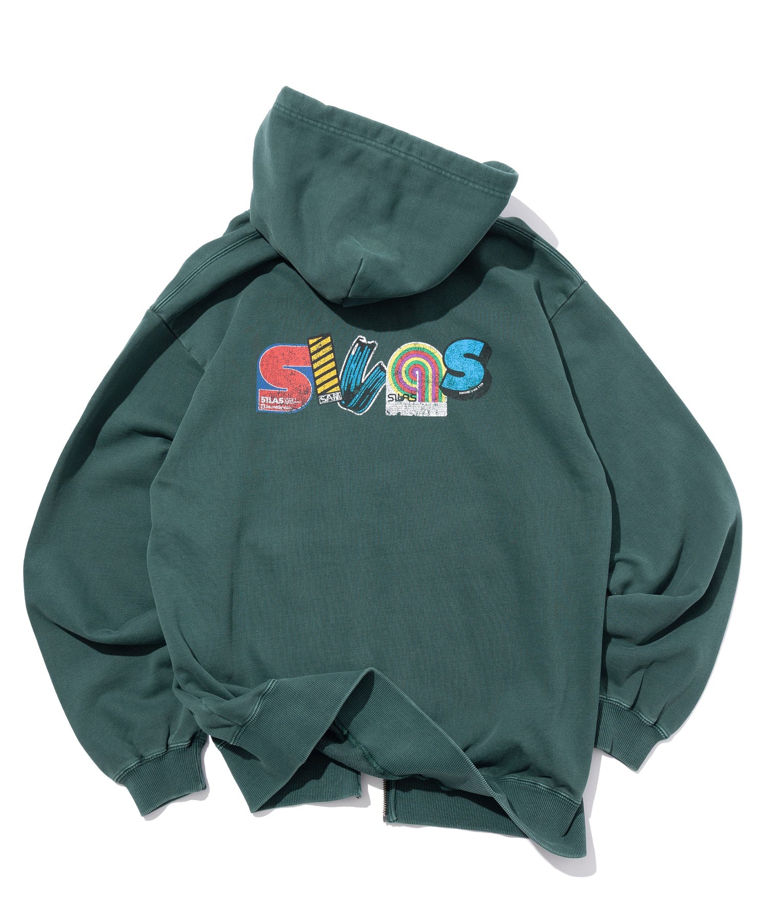 STICKER BOMB ZIP HOODIE