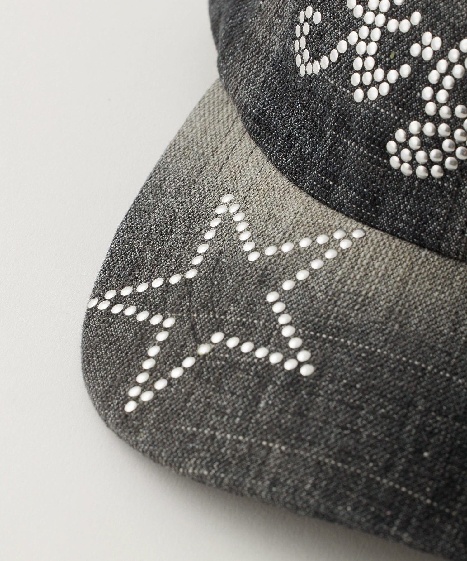 LOGO AND STAR DENIM 6PANEL CAP