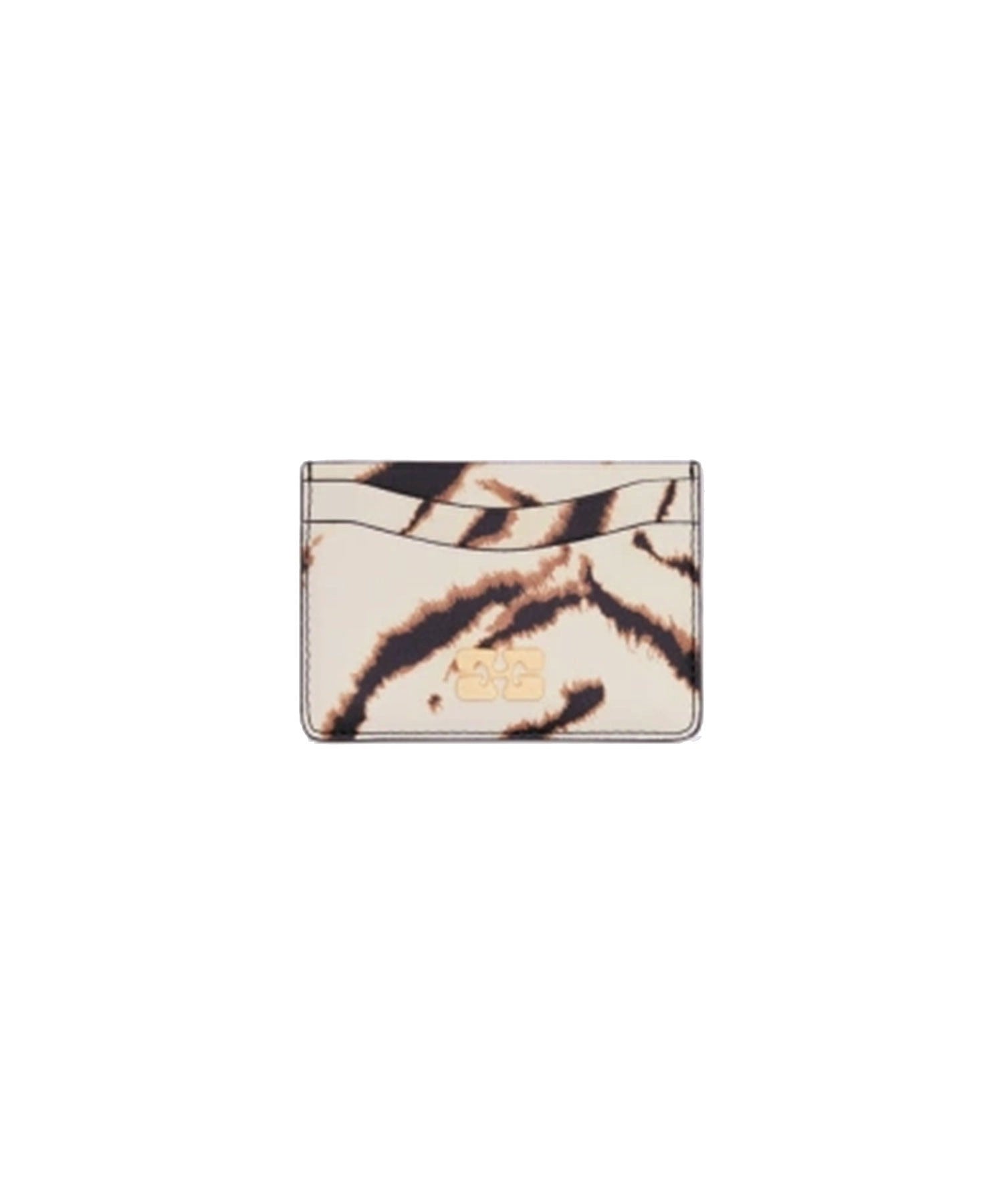 GANNI/BOU CARD HOLDER ZEBRA PRINT