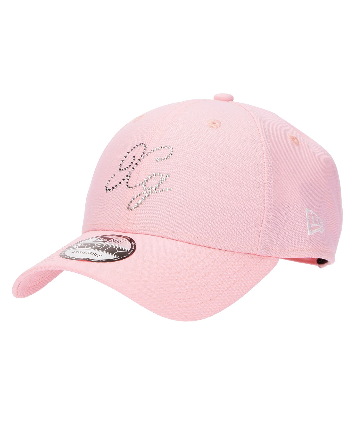 X-girl × NEW ERA(R) 9FORTY RHINESTONE LOGO CAP