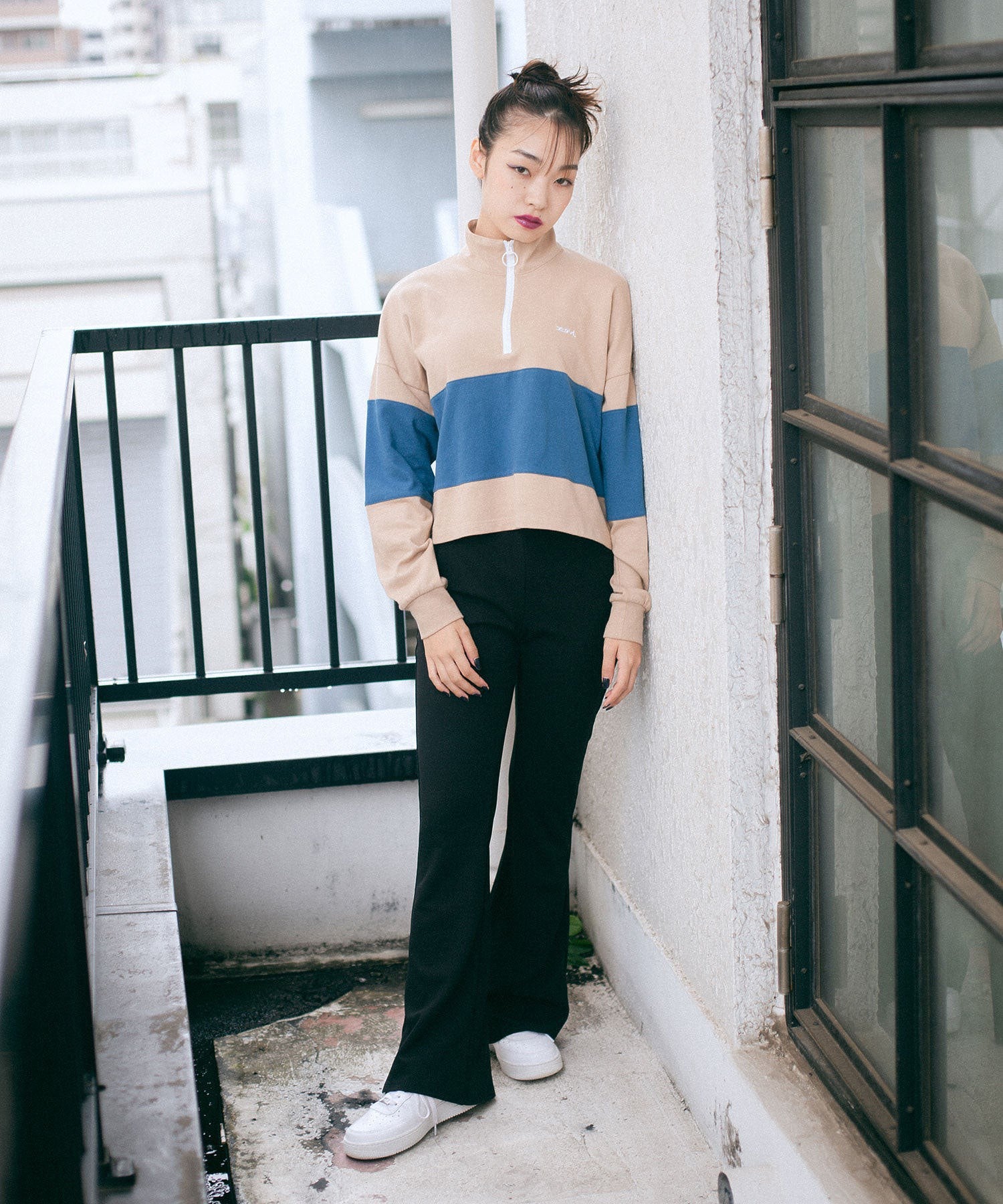 model:富樫かなえ H:161cm 着用サイズ:M