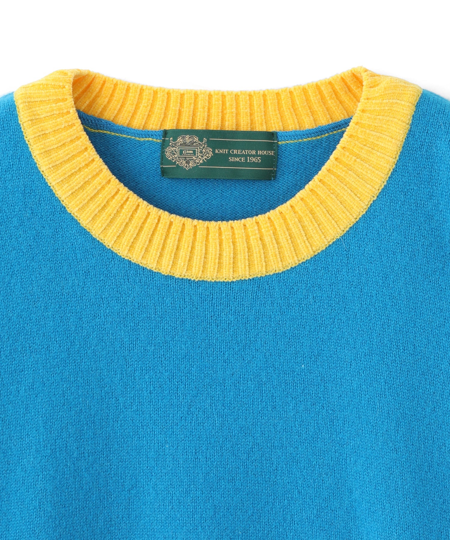 gimcontext/ジム コンテキスト/Color Blocked Cashmere Crew Neck 25505240