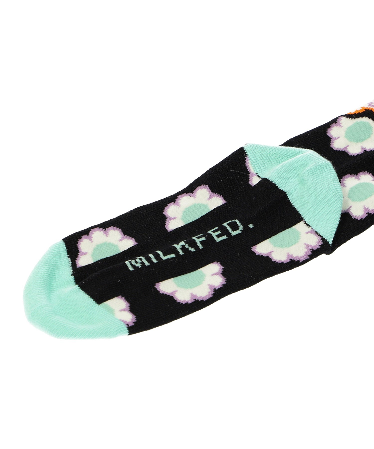 FLOWER LOGO JACQUARD SOCKS