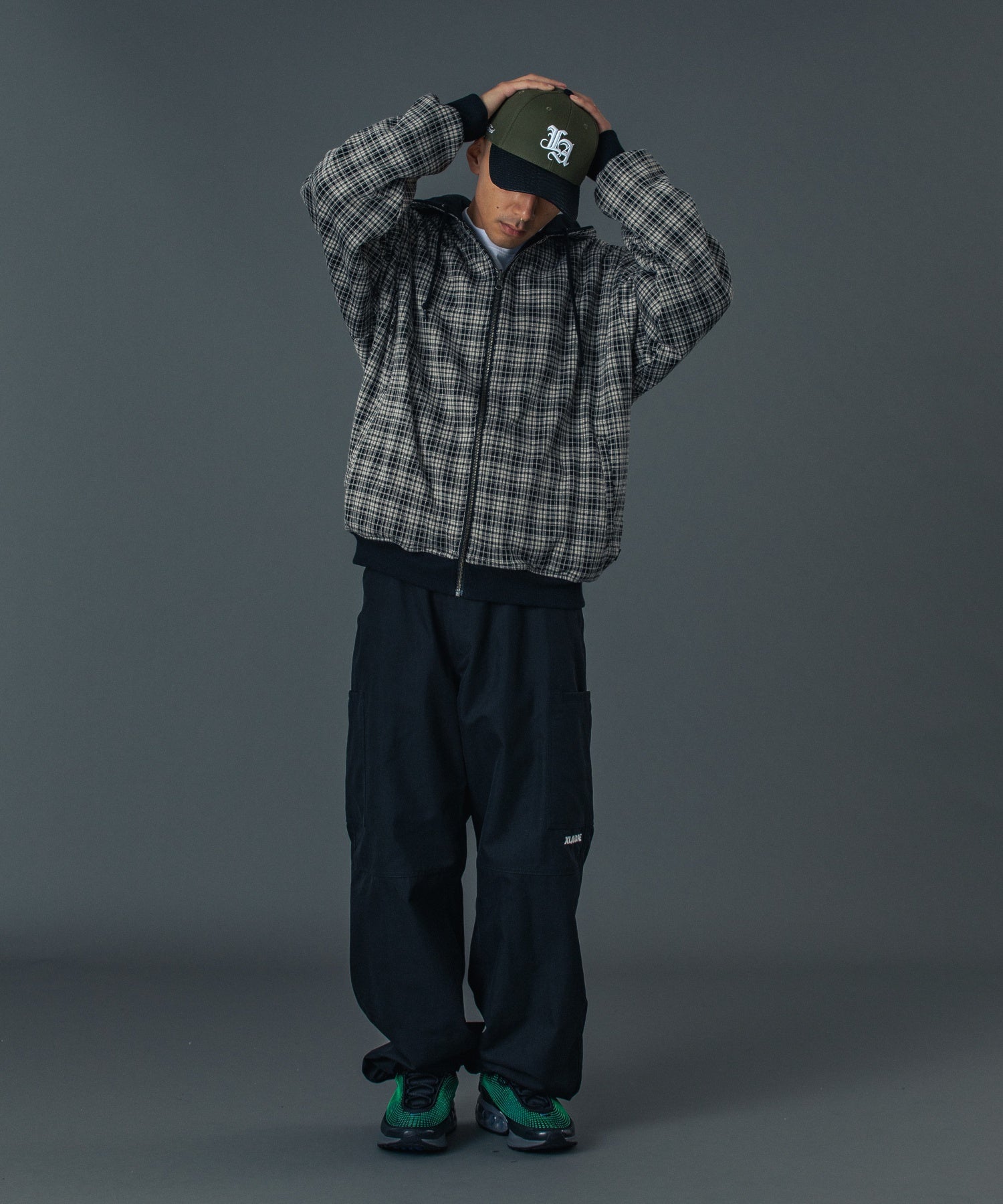 REVERSIBLE ZIP UP HOODED SWEATSHIRT