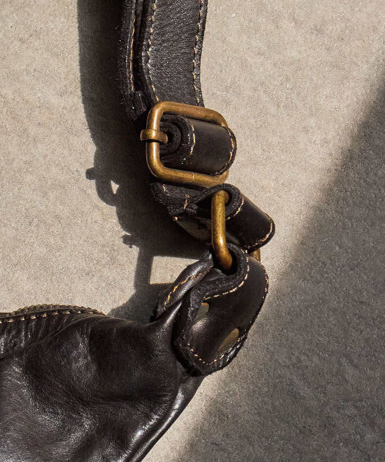 MILLELA FIRENZE/GARMENT DYED SHOULDER BAG