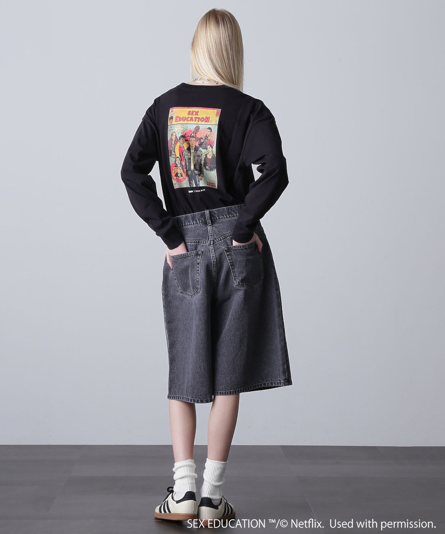 Netflix Series ‘SEX EDUCATION’ × ROSE BUD/AMERICAN COMIC TEE