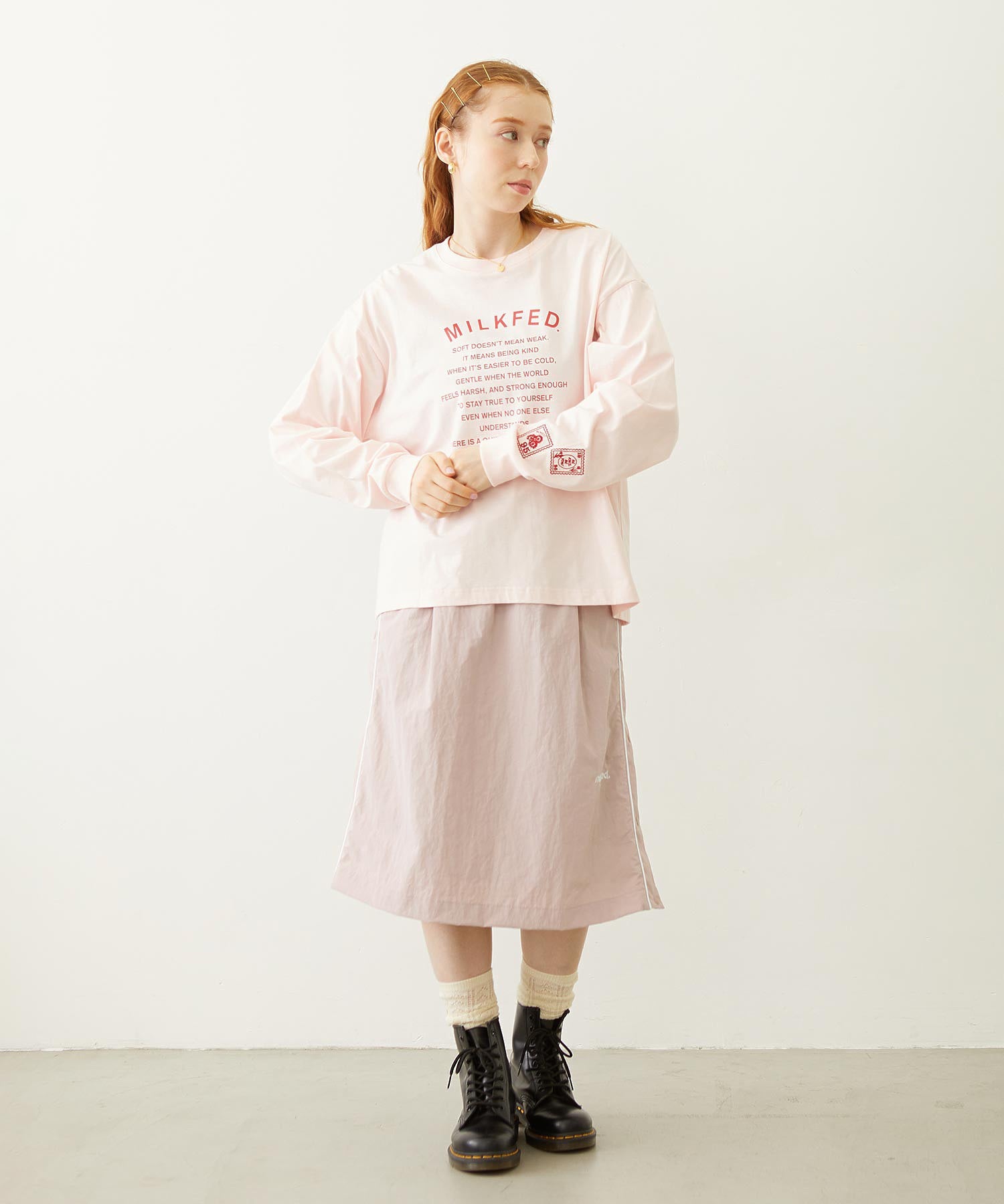LETTER GRAPHIC L/S TEE