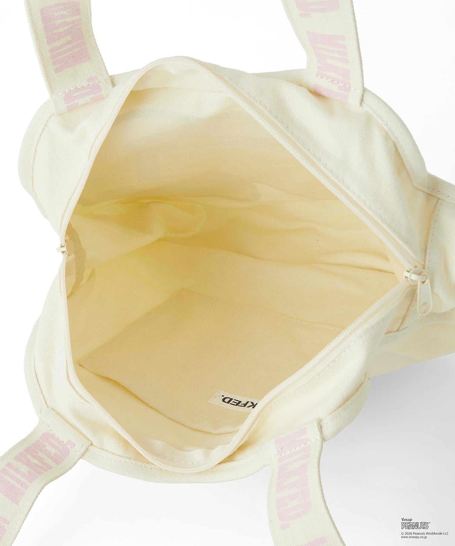 MILKFED. × PEANUTS / FACE TOTE