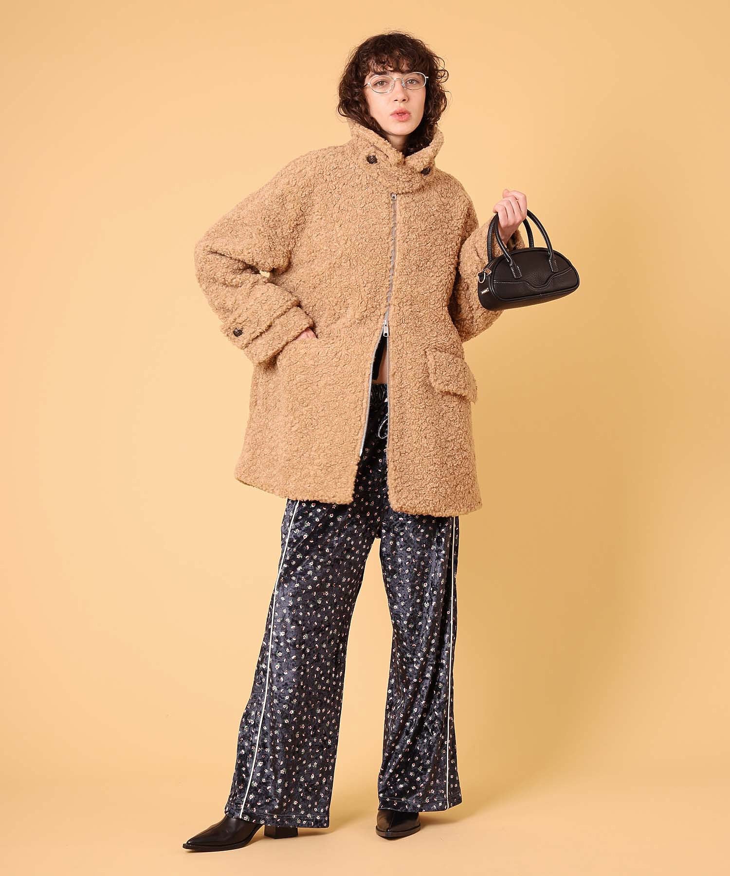 ボアハーフコート