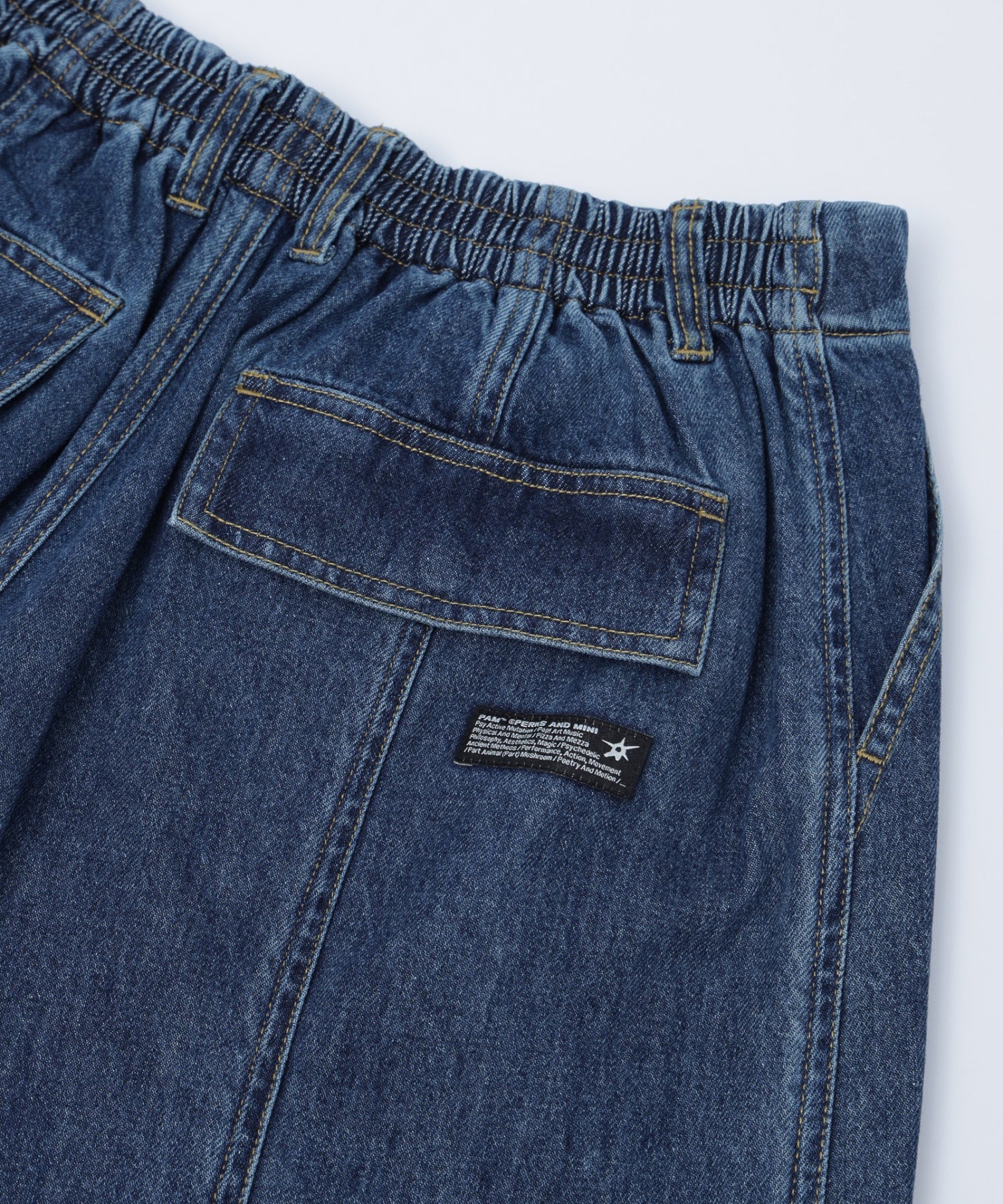 PERKS AND MINI/パークスアンドミニ/DENIM PONDERING PANTS 80088