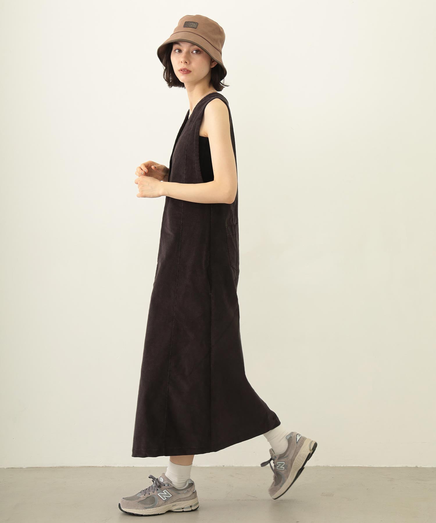 CORDUROY JUMPER SKIRT