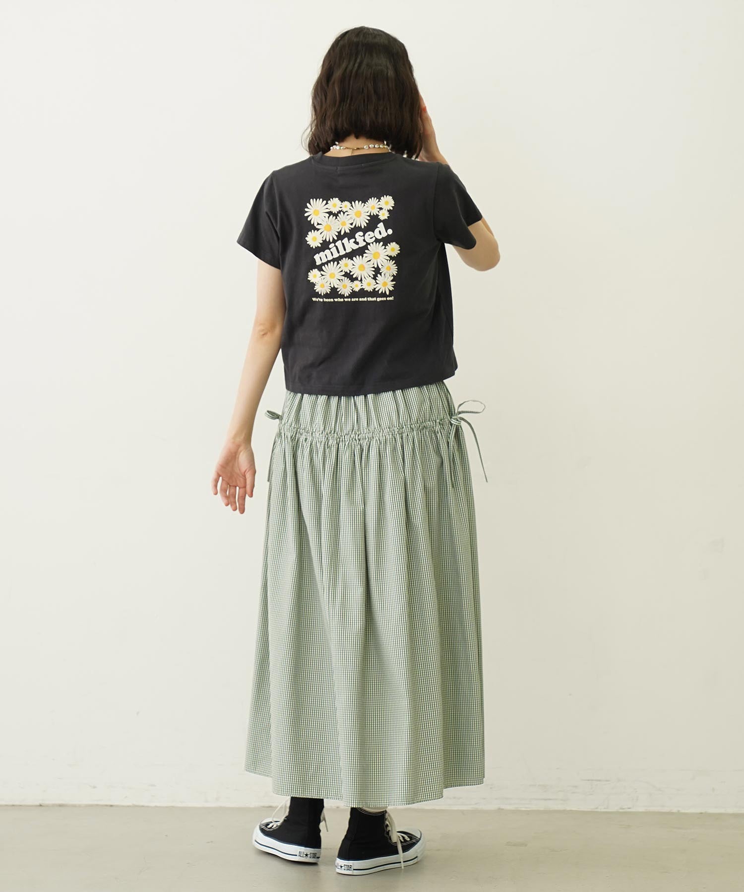 DAISY AND LOGO COMPACT S/S TEE