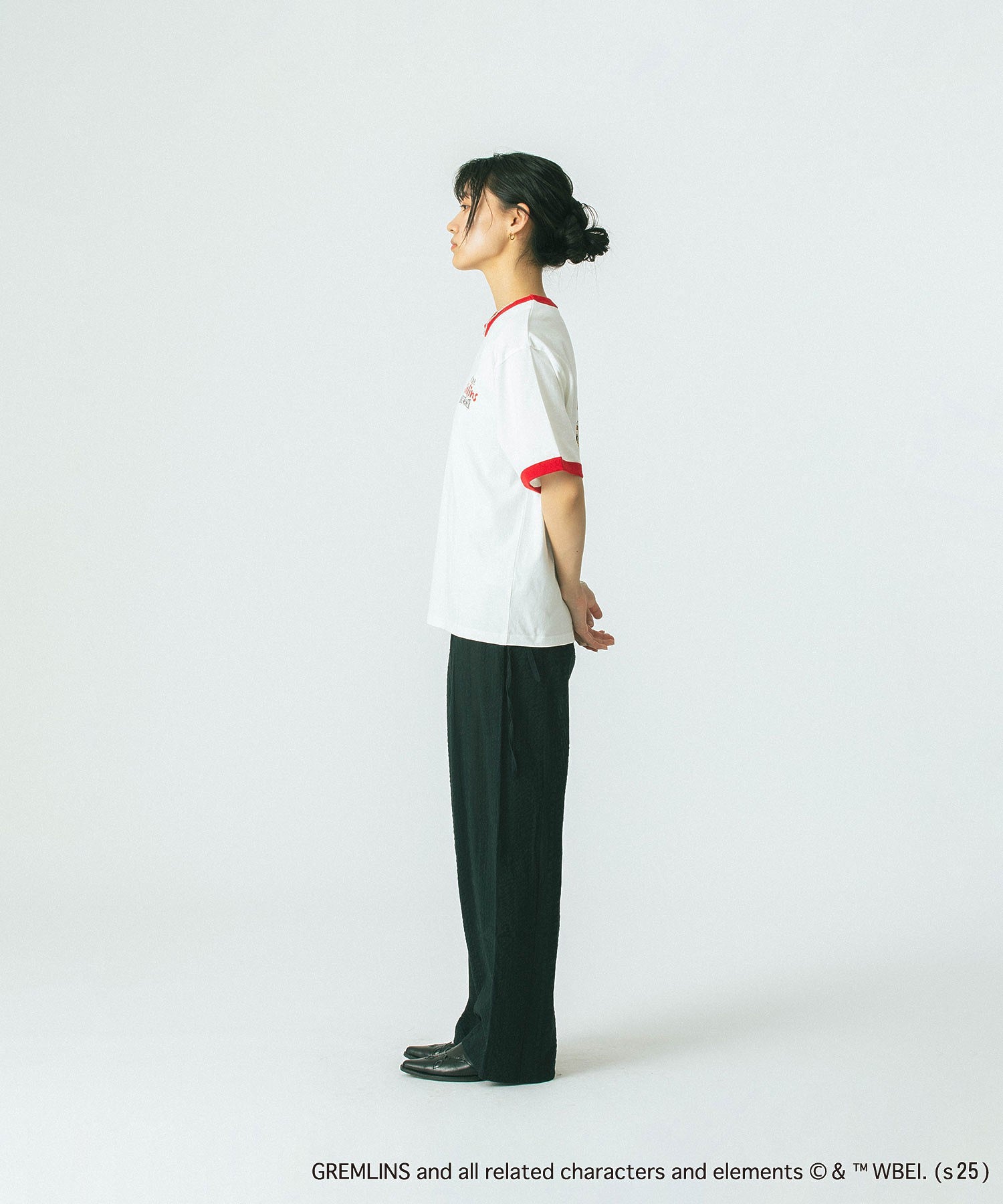 【WEB・一部店舗限定/ROSE BUD LIMITED】GREMLINS RINGER S/S TEE
