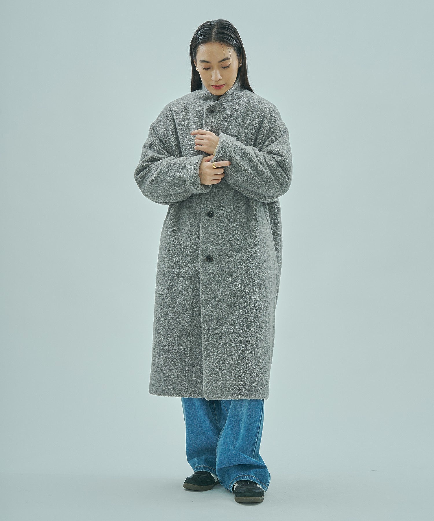 SISII x GENE HEAVENS/BOA FREECE UNISEX COAT