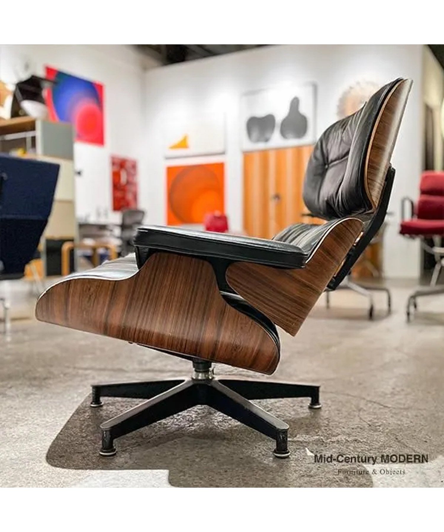Eames Lounge Chair ＆ Ottoman / Rosewood