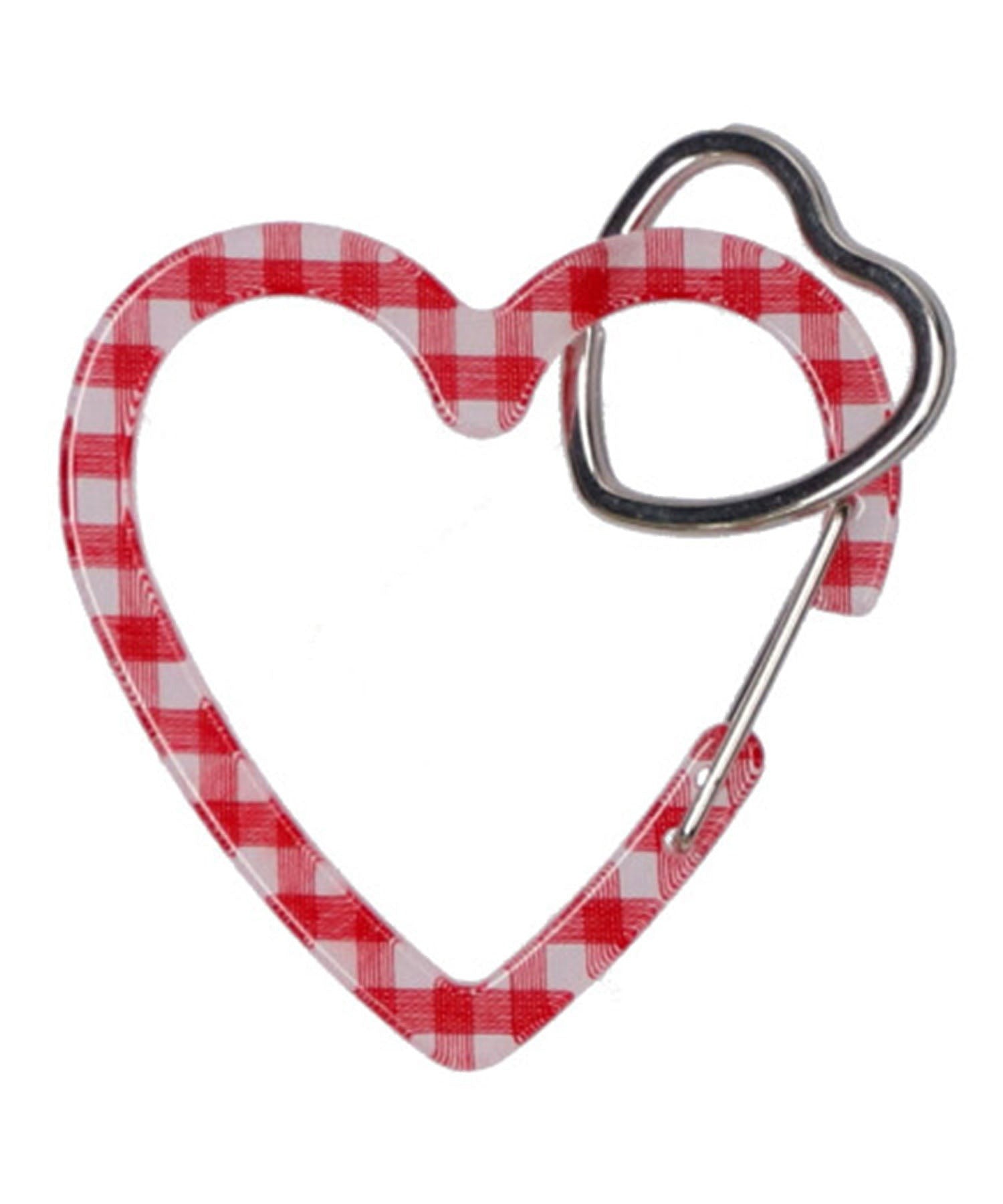 NEO HEART CARABINER GINGHAM MILKFED.