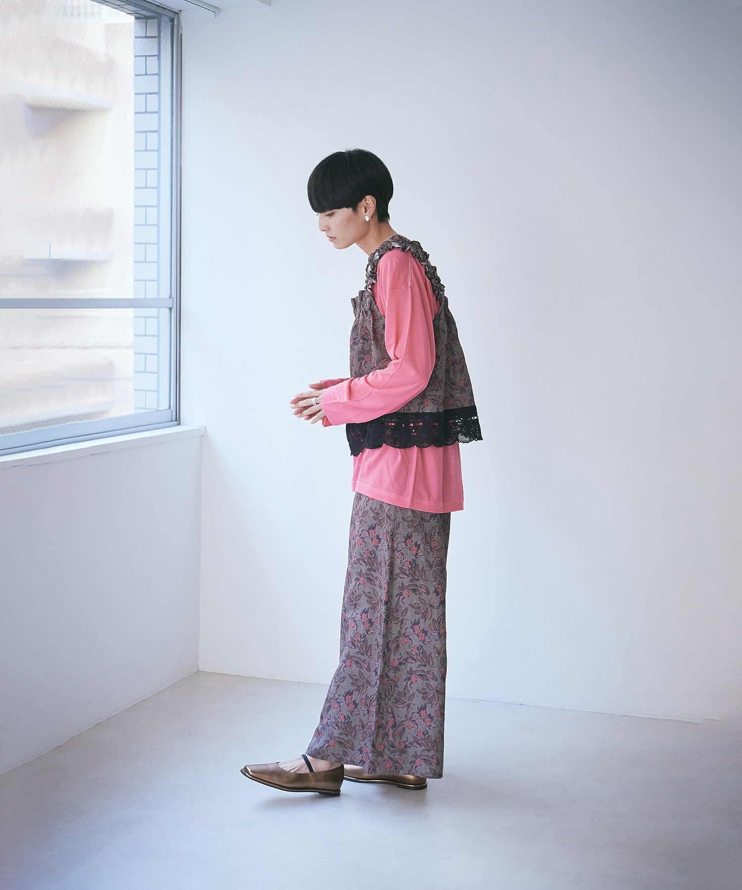 フルーツプリントキャミソール