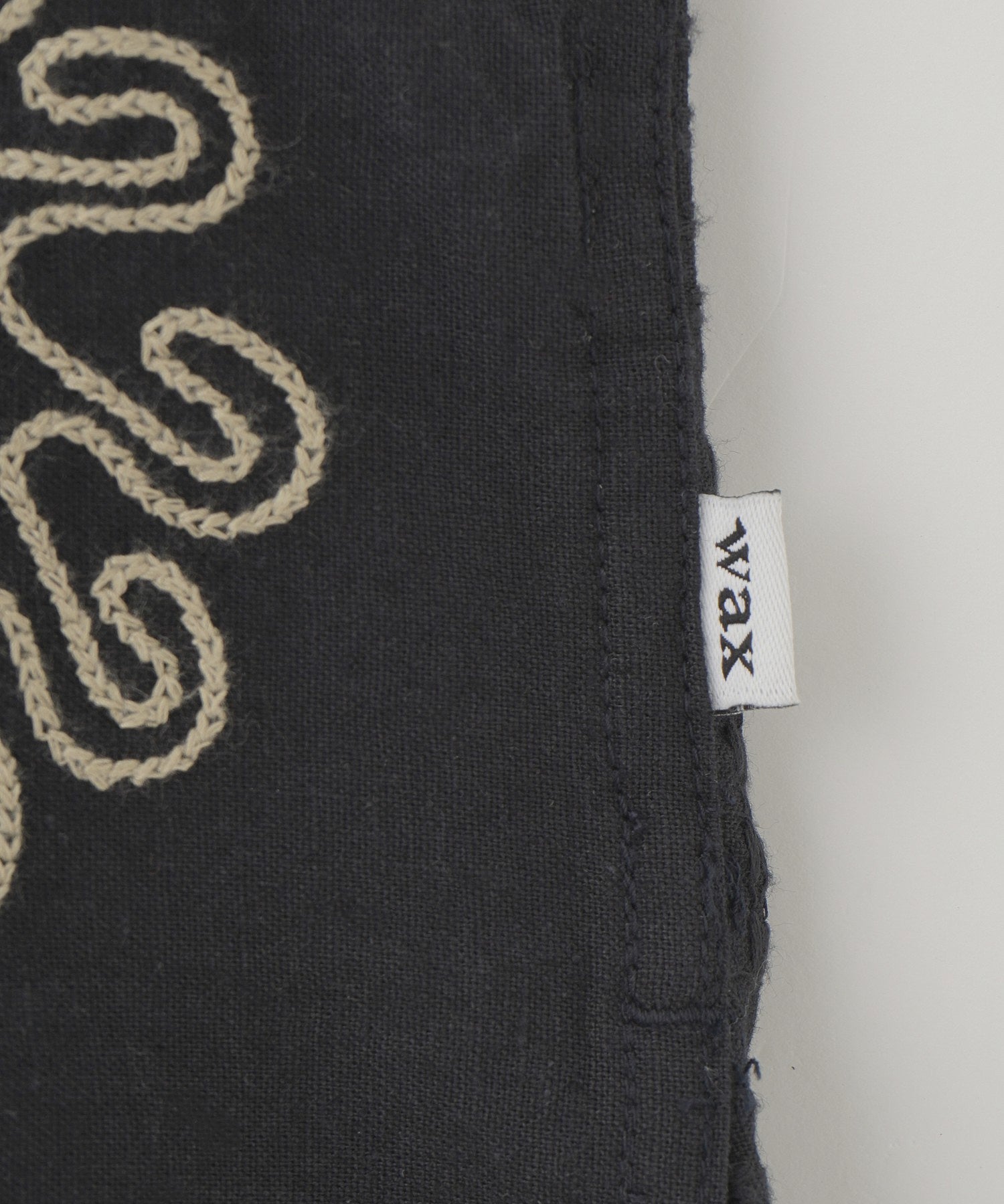 WAX LONDON/ワックスロンドン/DIDCOT DOODLE EMBROIDERY SS25-SSS-DID-BRX-NML