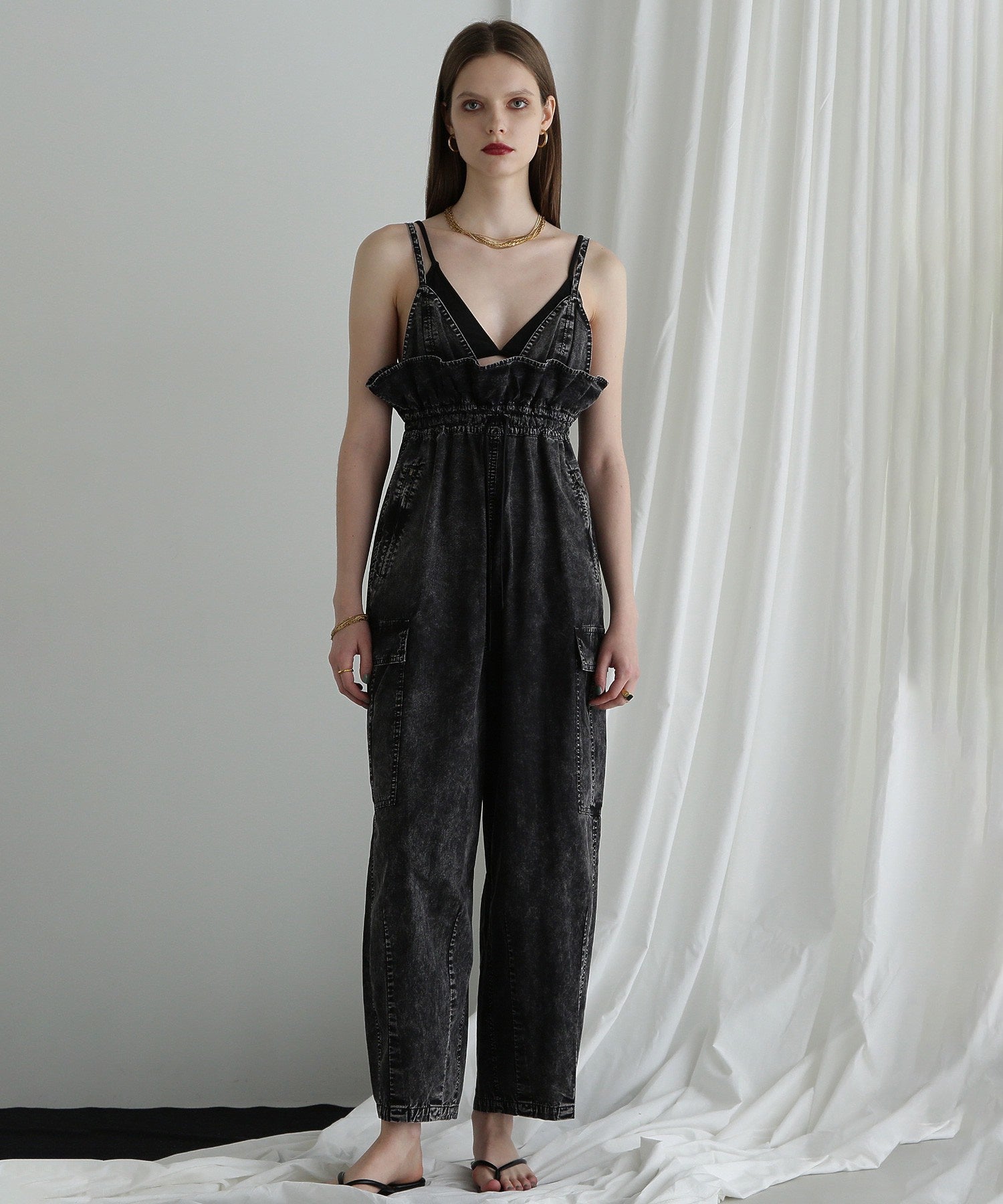 キャミソールコンビネゾン