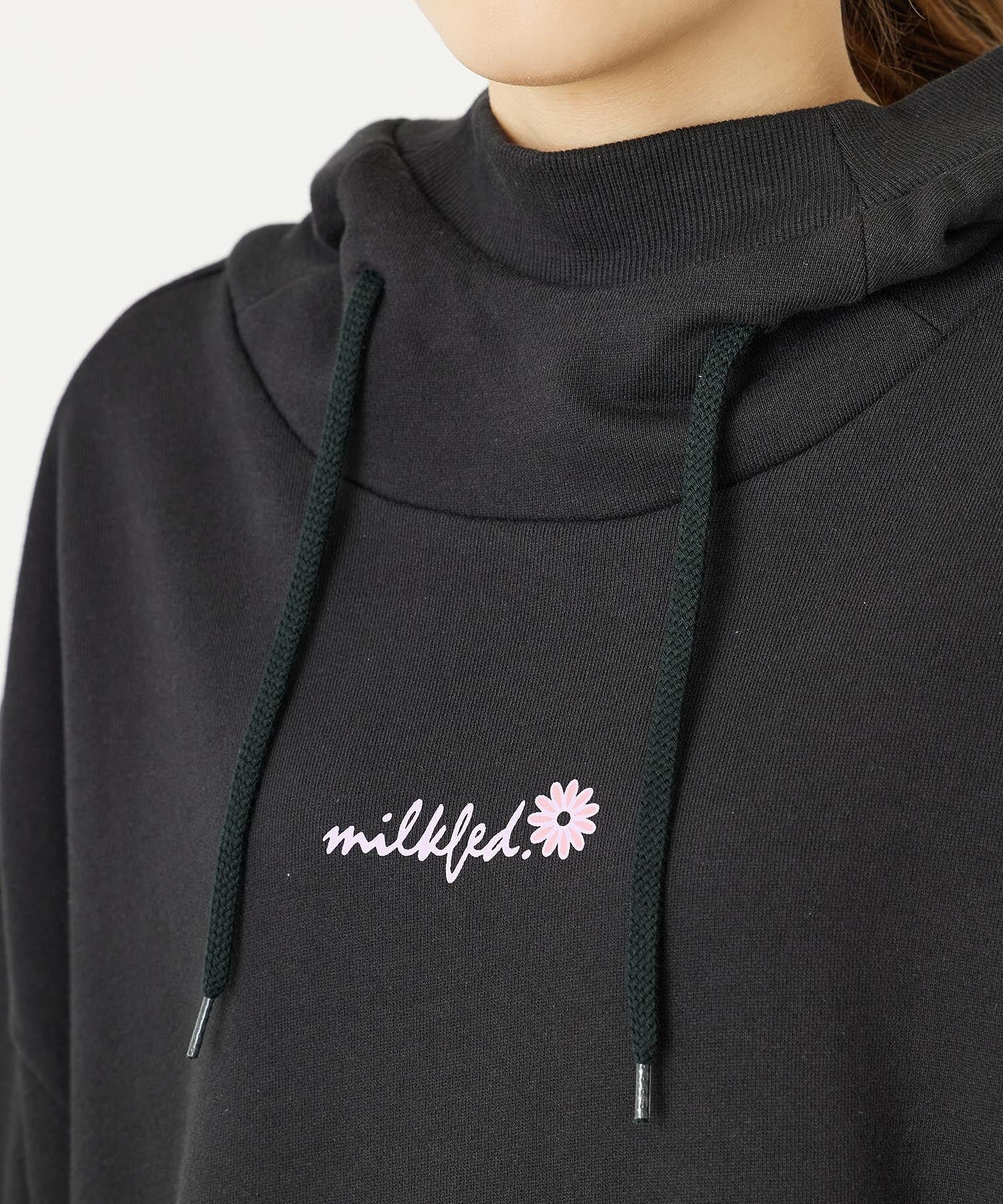 HIGH NECK BIG SWEAT HOODIE MILKFED.