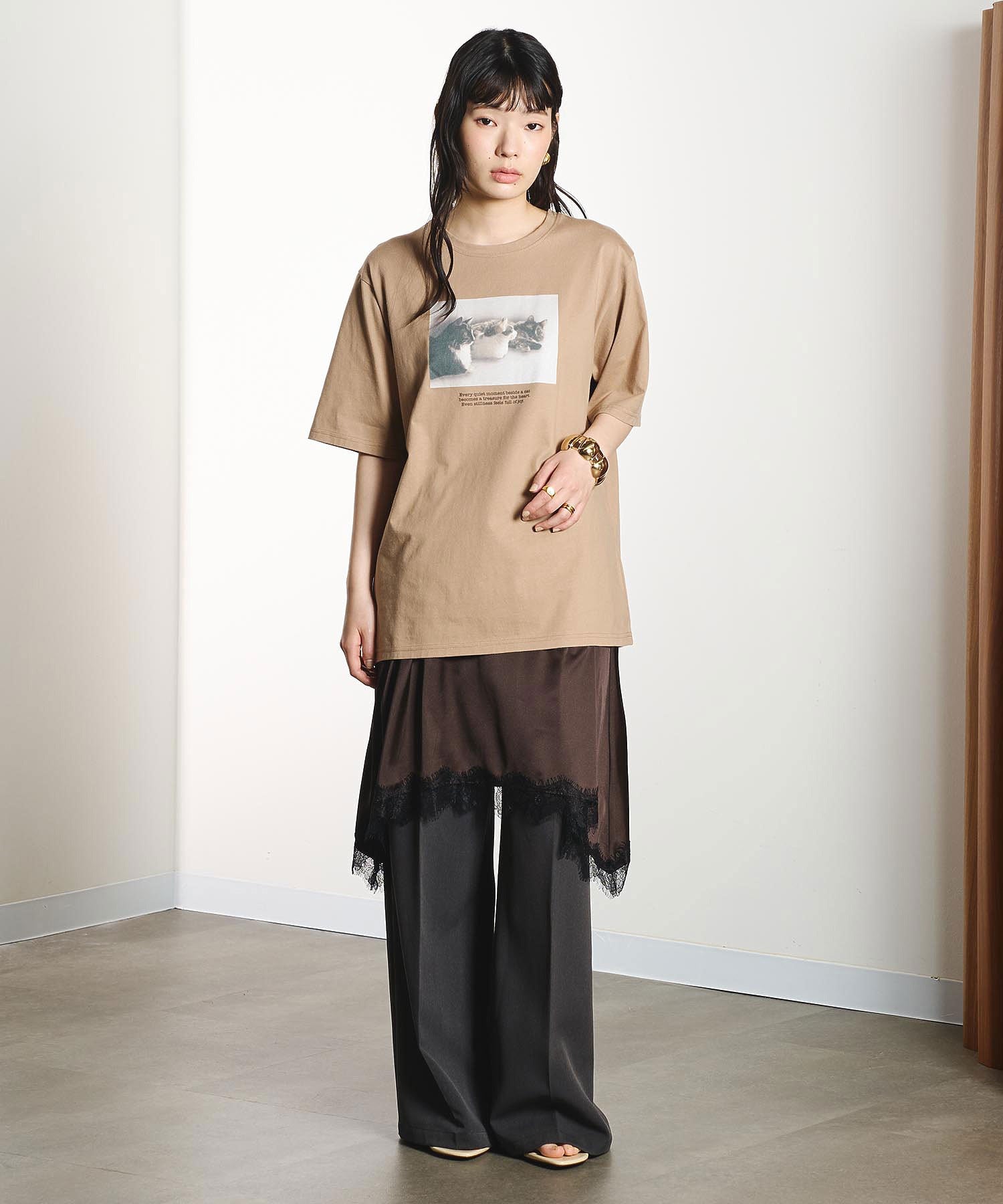 model:163cm 着用サイズ:ONE SIZE