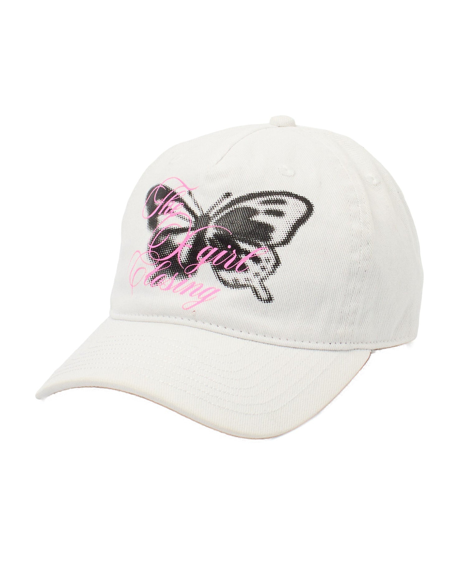 BUTTERFLY SCRIPT LOGO 6PANEL CAP