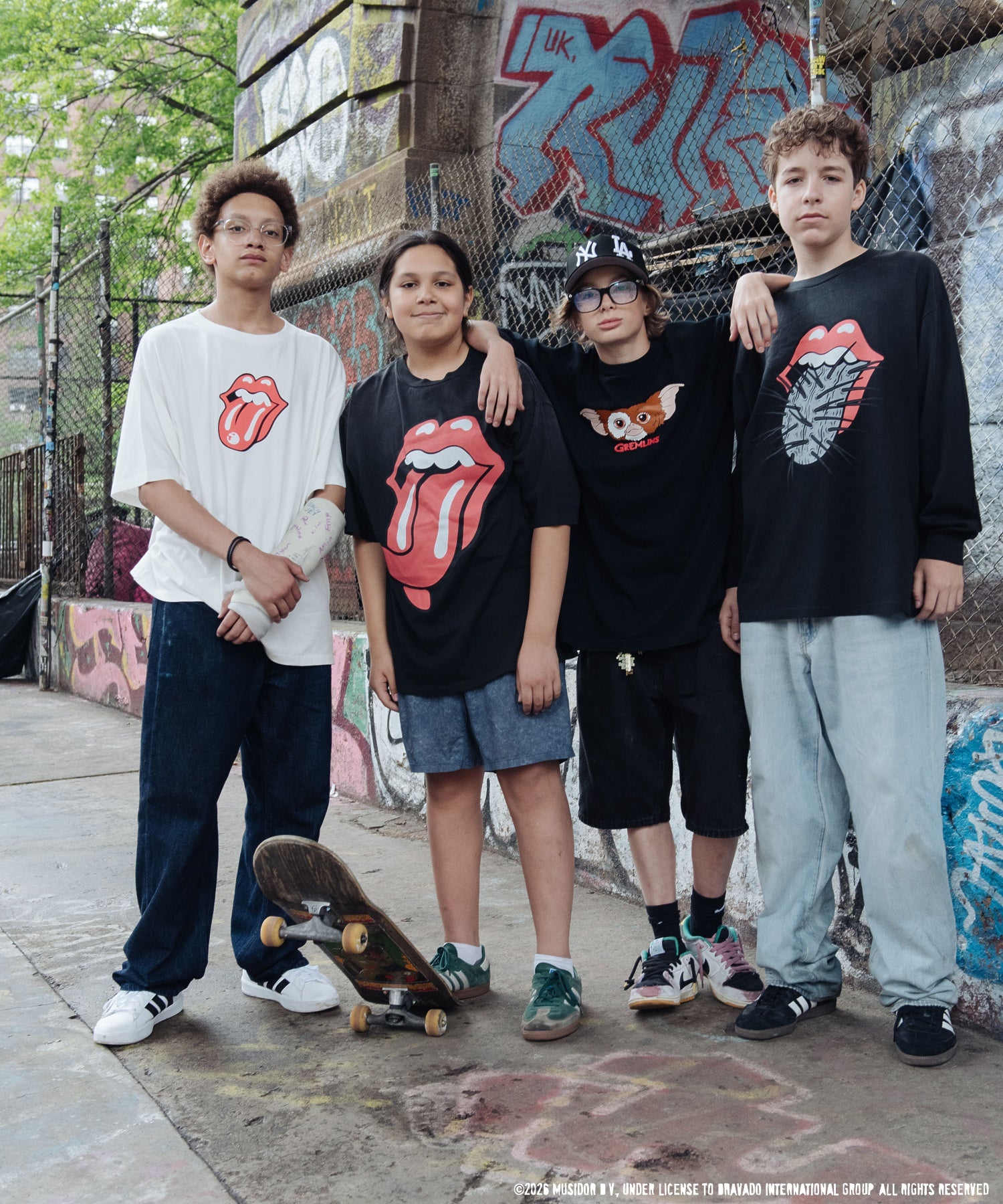 【F-LAGSTUF-F】SPLIT TONGUE S/S T-SHIRT(The Rolling Stones)