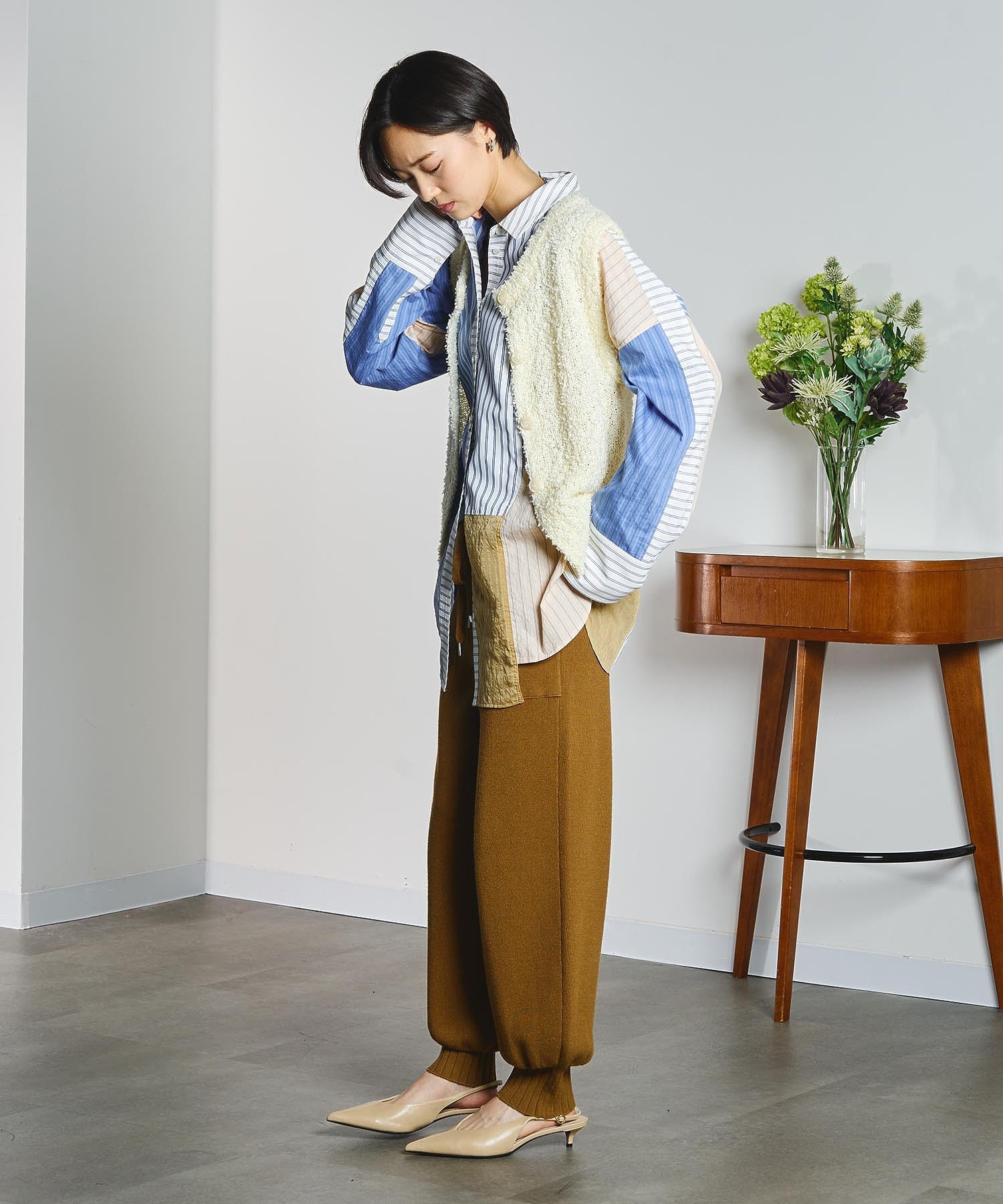 GENE HEAVENS/KNIT JOGGER PANTS