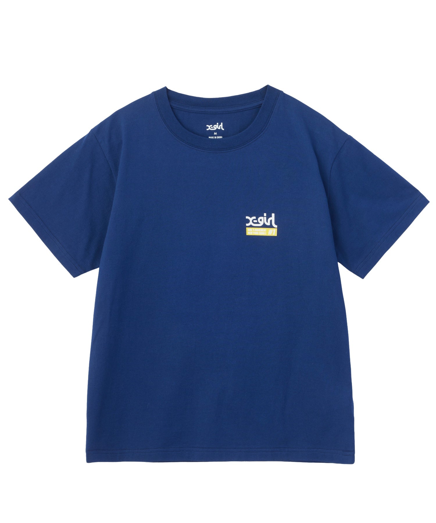 COLORED BOX FACE S/S TEE