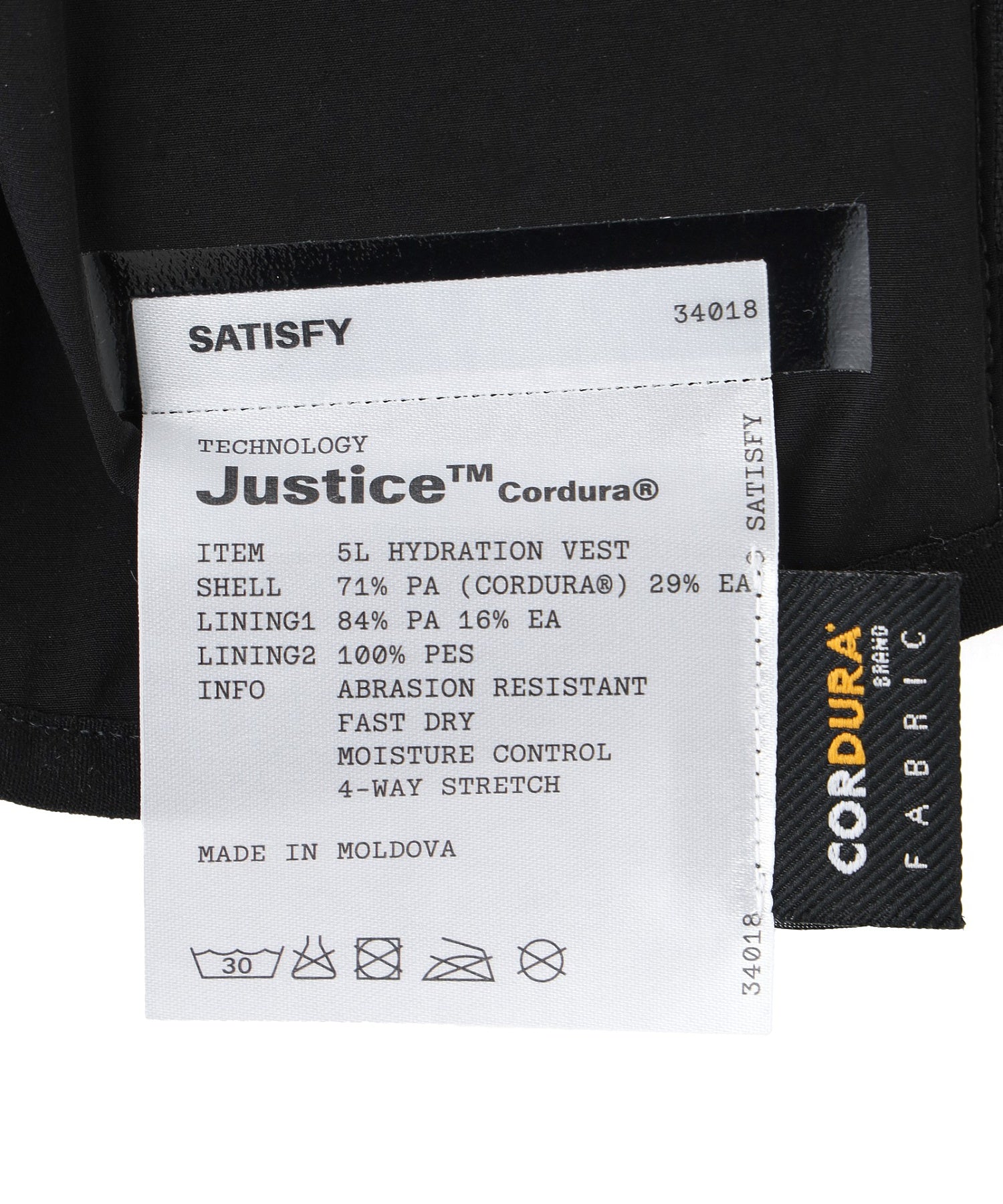 SATISFY/サティスファイ/Justtiice Corrdurra Hydrrattiion Vestt 5L 34018