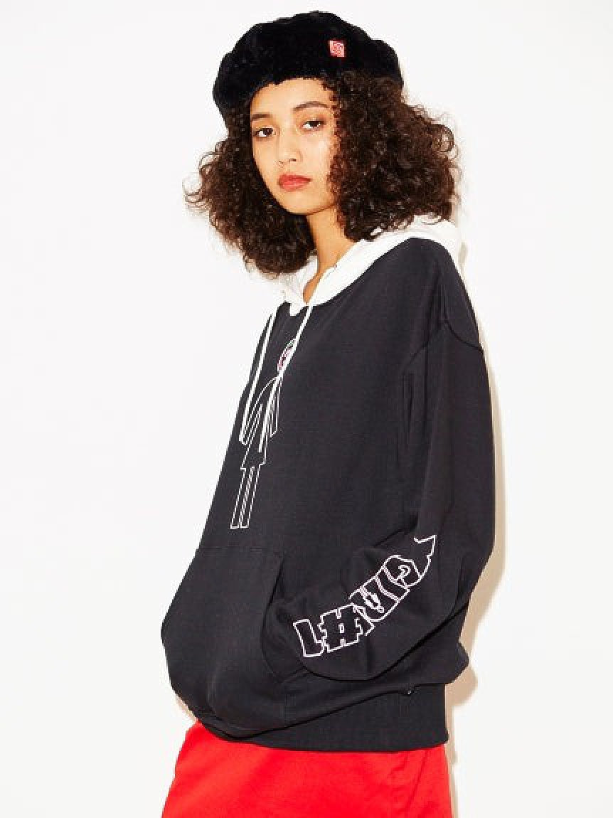 #1 X-girl x GIRL SKATEBOARDS SWEAT HOODIE