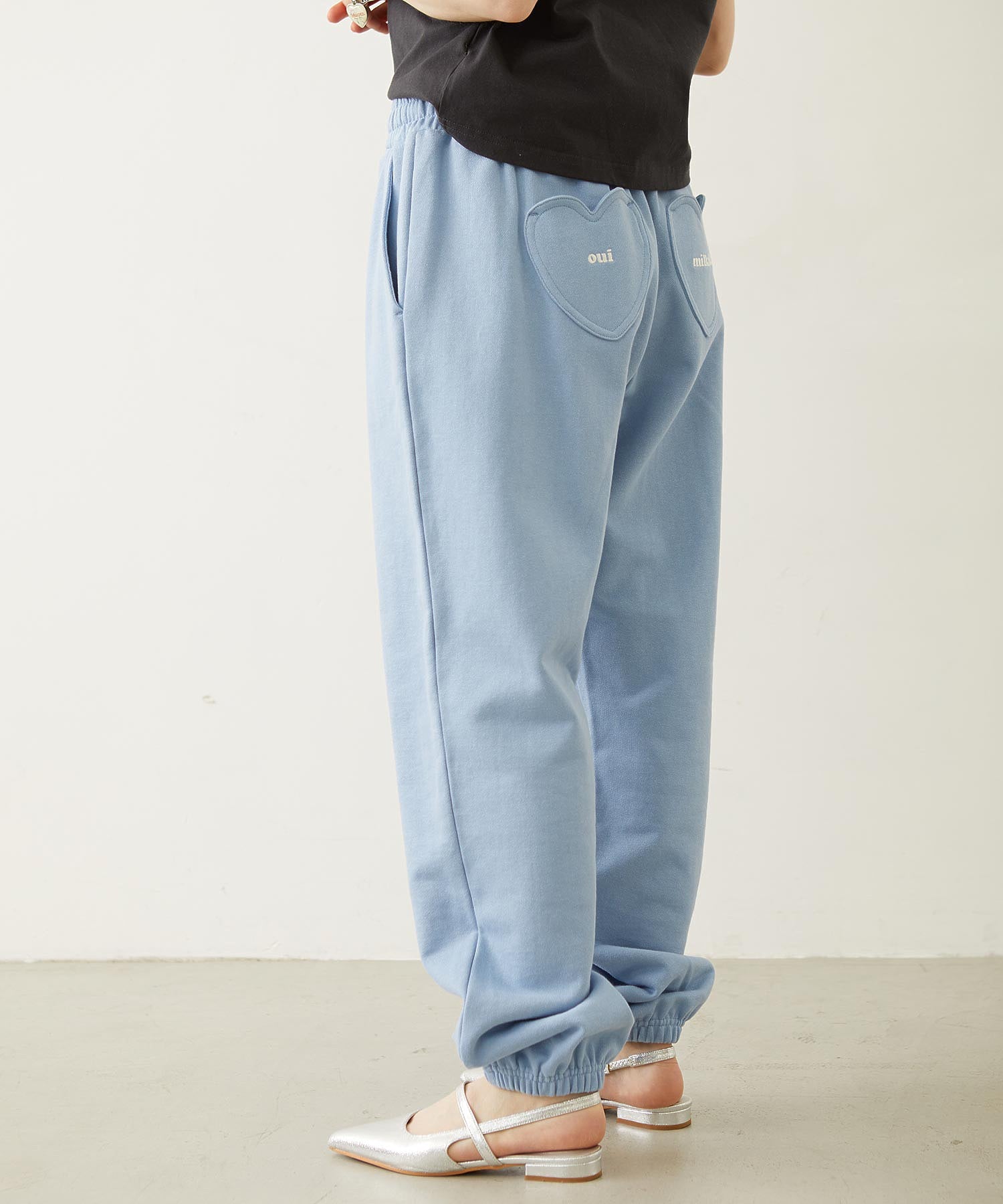 HEART POCKET SWEATPANTS