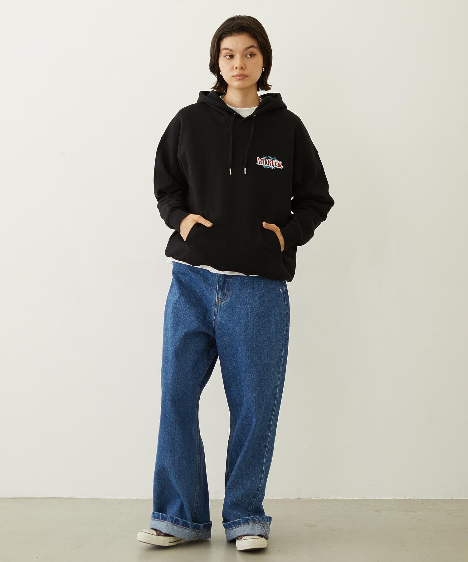 DOODLE LOGO SWEAT HOODIE