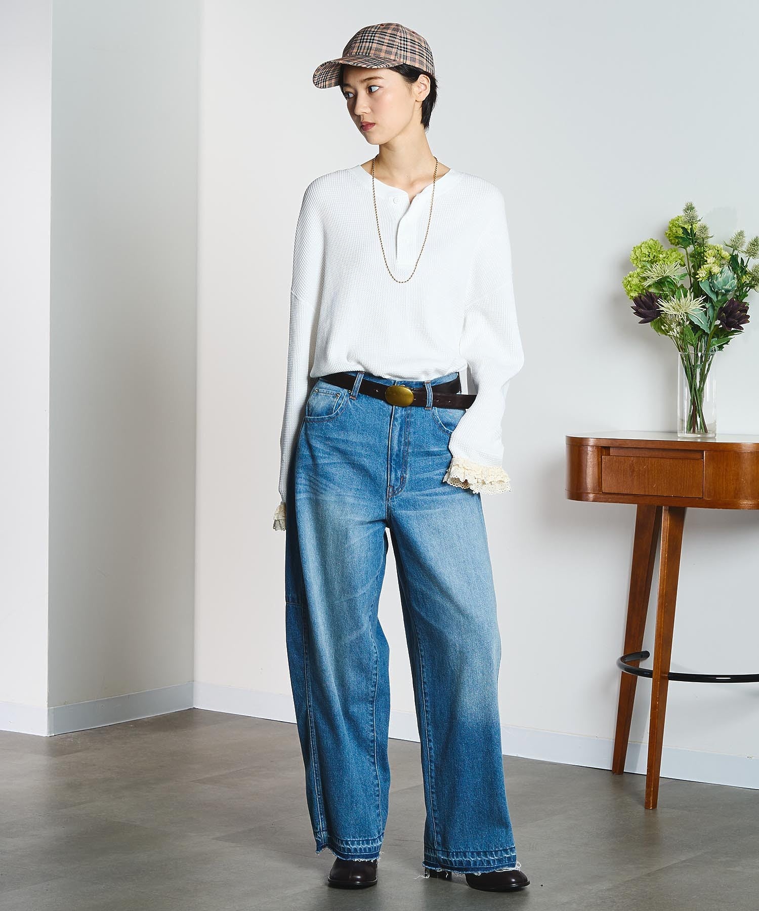 REMME/LEATHER SHORT BOOTS