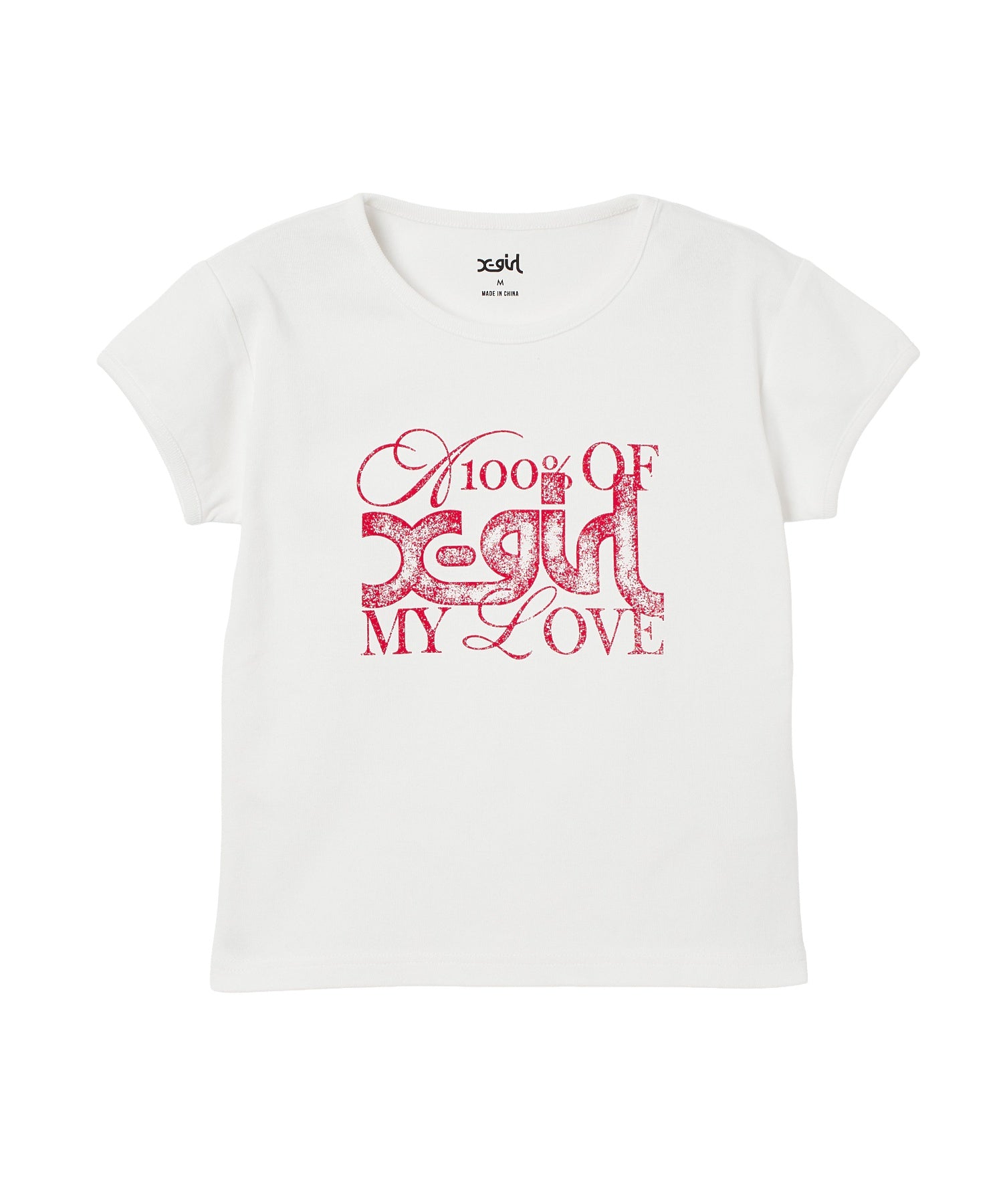GRUNGE FONT MIX LOGO S/S BABY TEE