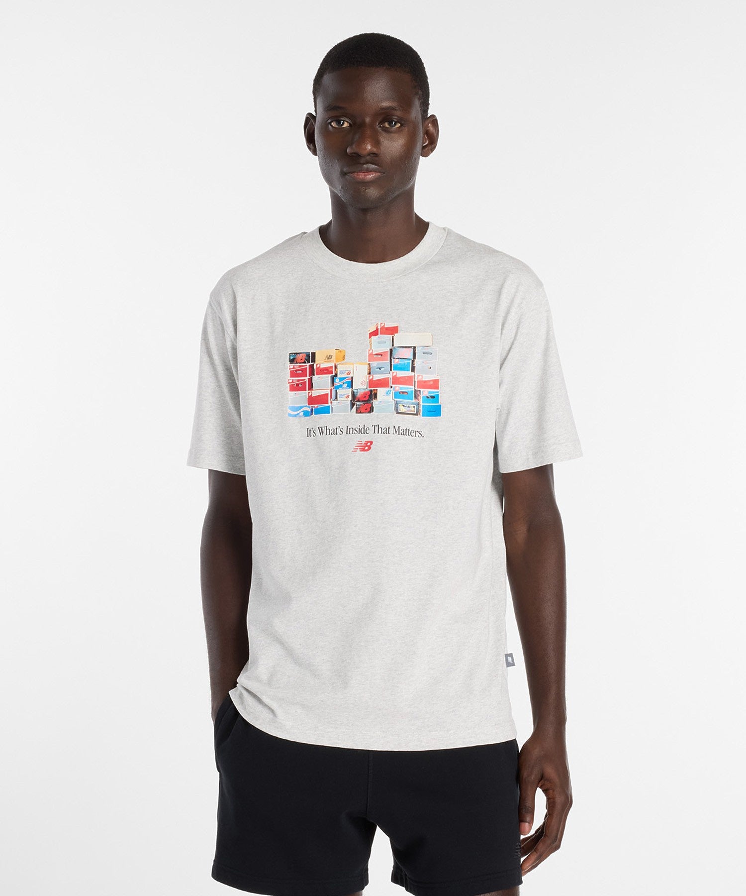 NEW BALANCE/ニューバランス/box t-shirt MT61H0DX