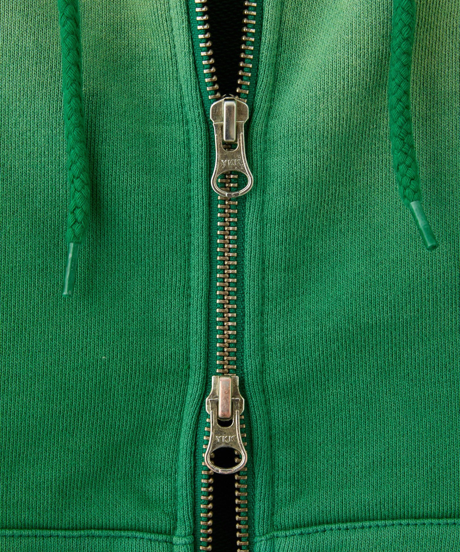 OVERDYED ZIP UP SWEAT HOODIE